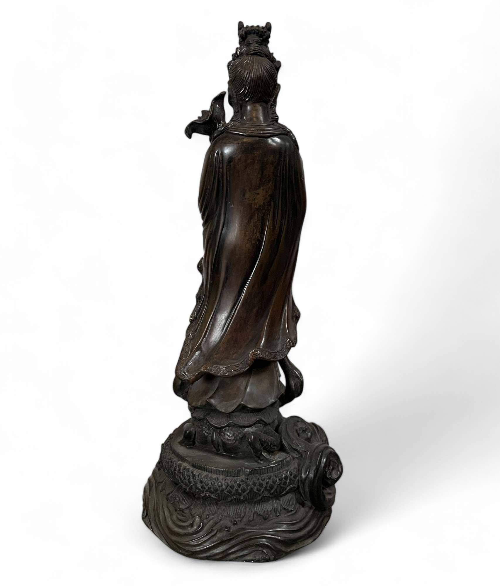 Buddha Figur Bronze Guanyin 45cm groß Buddha Figur Bronze Guanyin 45cm groß