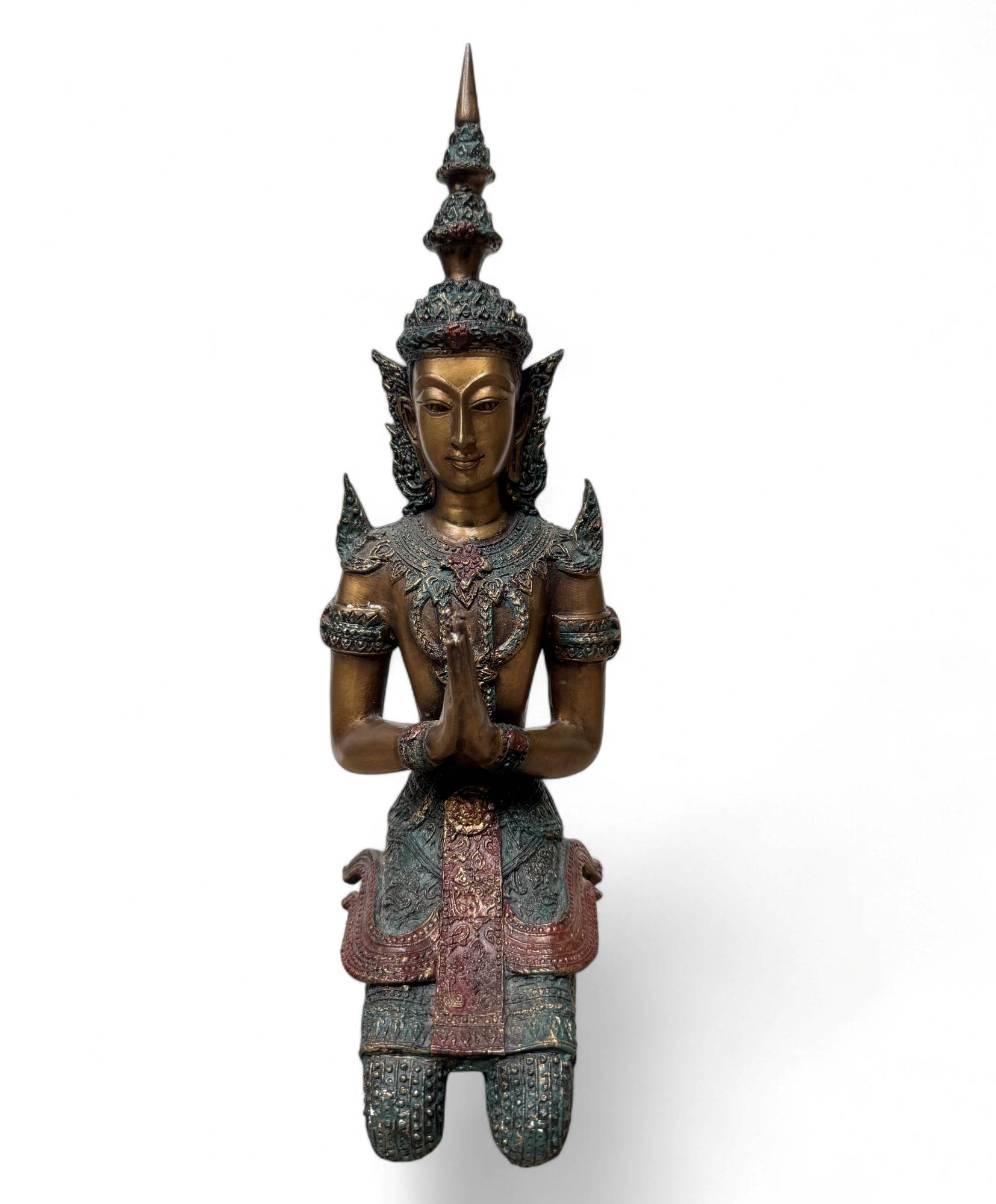 Thailand Tempelwächter Bronze Figur mythologischer Engel