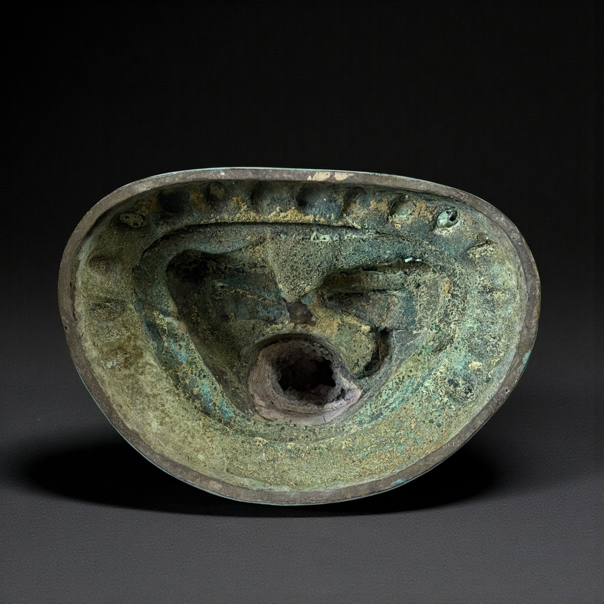 Buddha Figur Bronze China Cloisonne Skulptur 40 cm groß