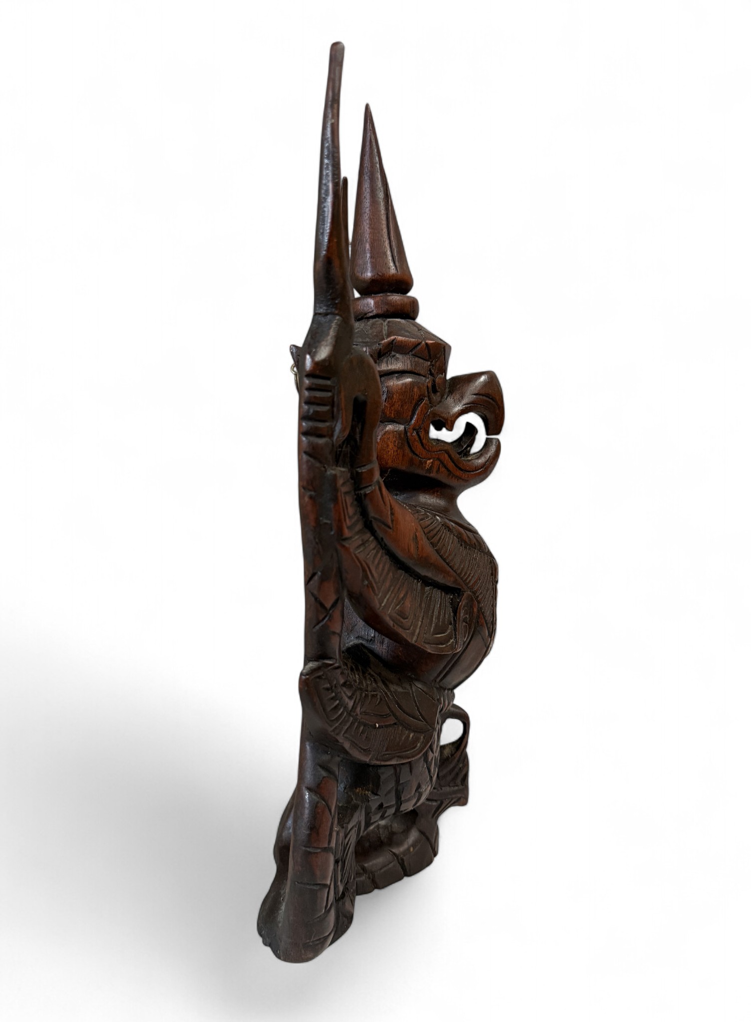 Alte Garuda Holz Skulptur aus Thailand