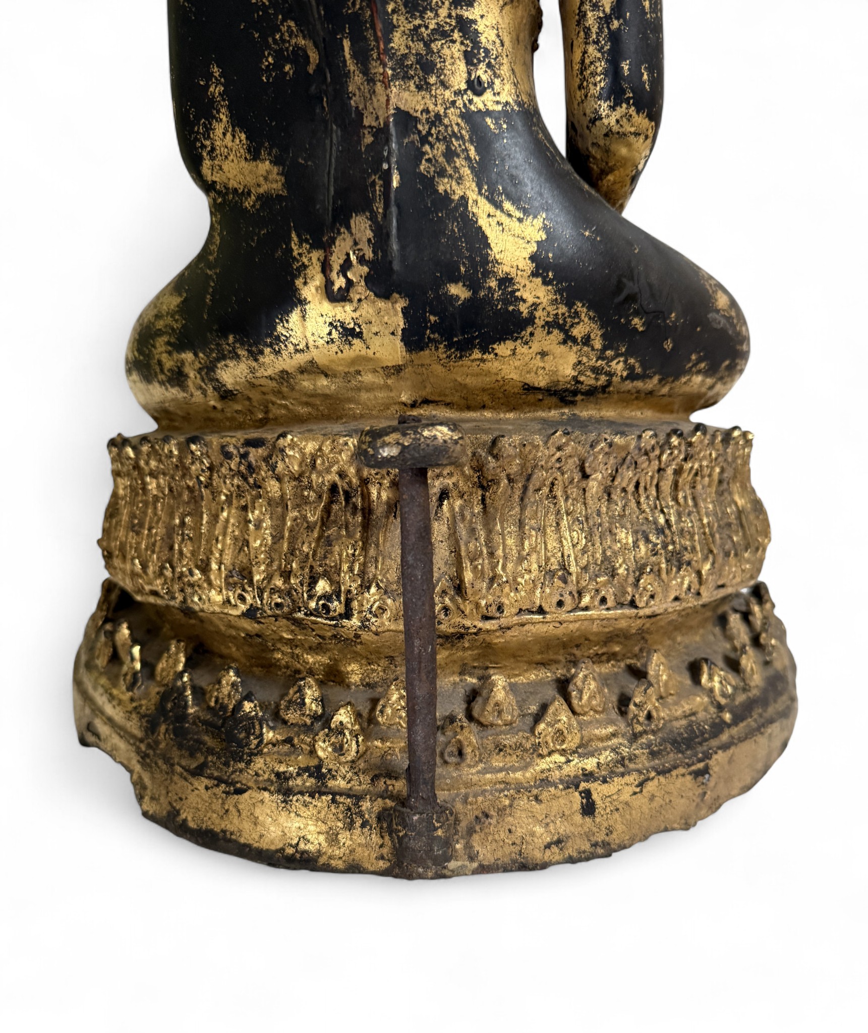 Buddha Figur Bronze Thailand Sukhothai - 43cm