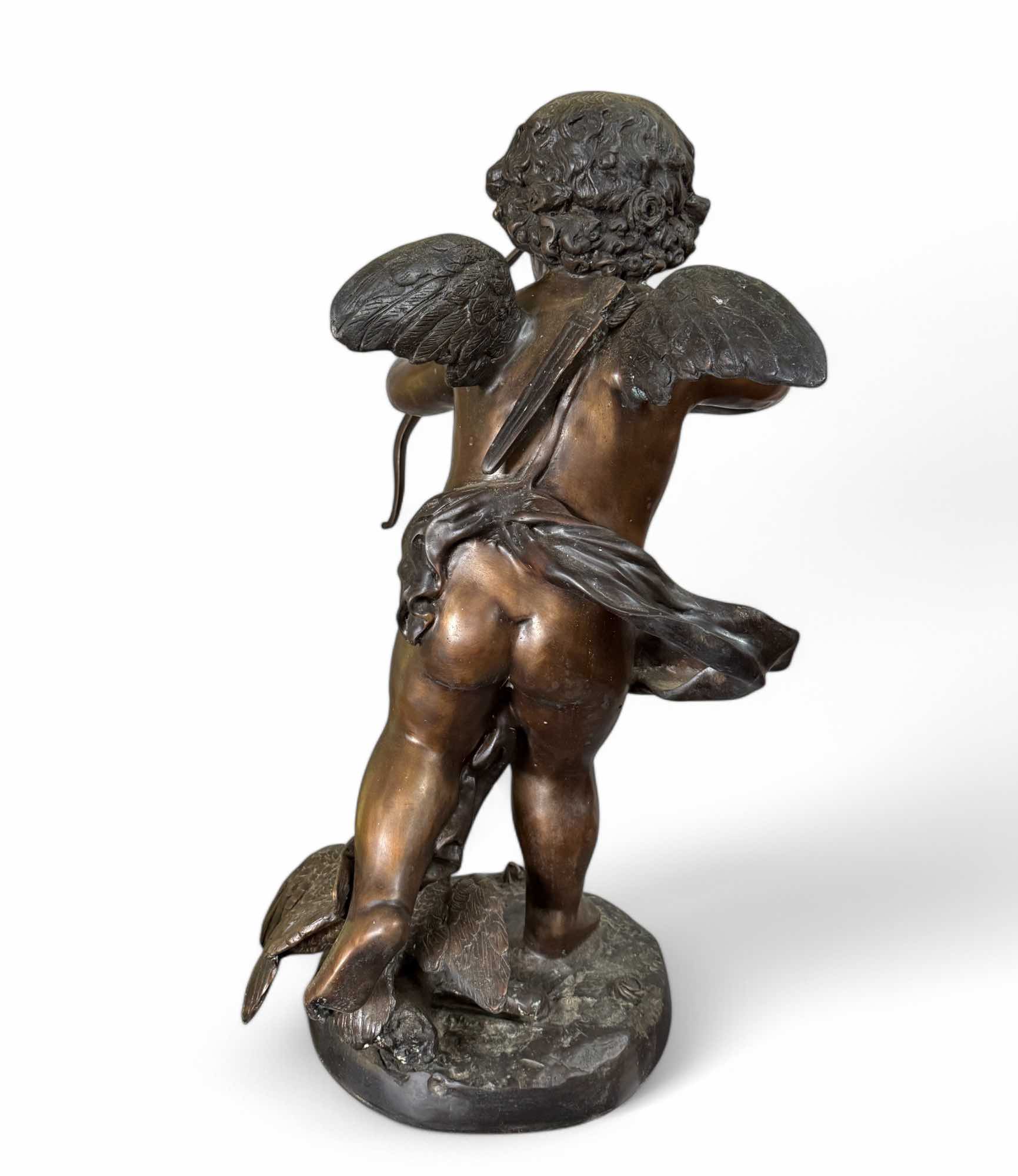 Amor Bronze Skulptur aus Sammlungsauflösung