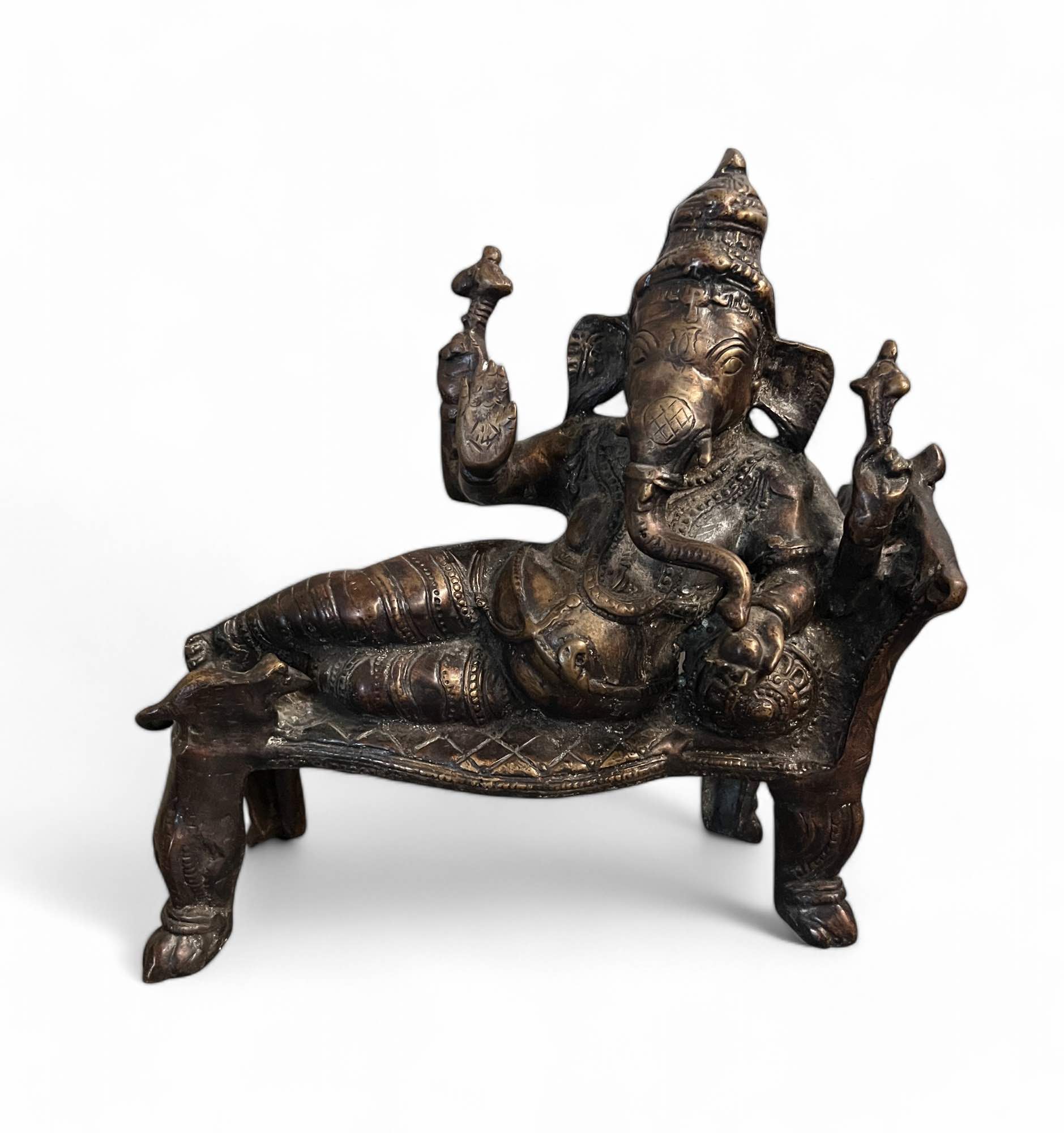 Ganesha Figur aus Indien 27cm groß