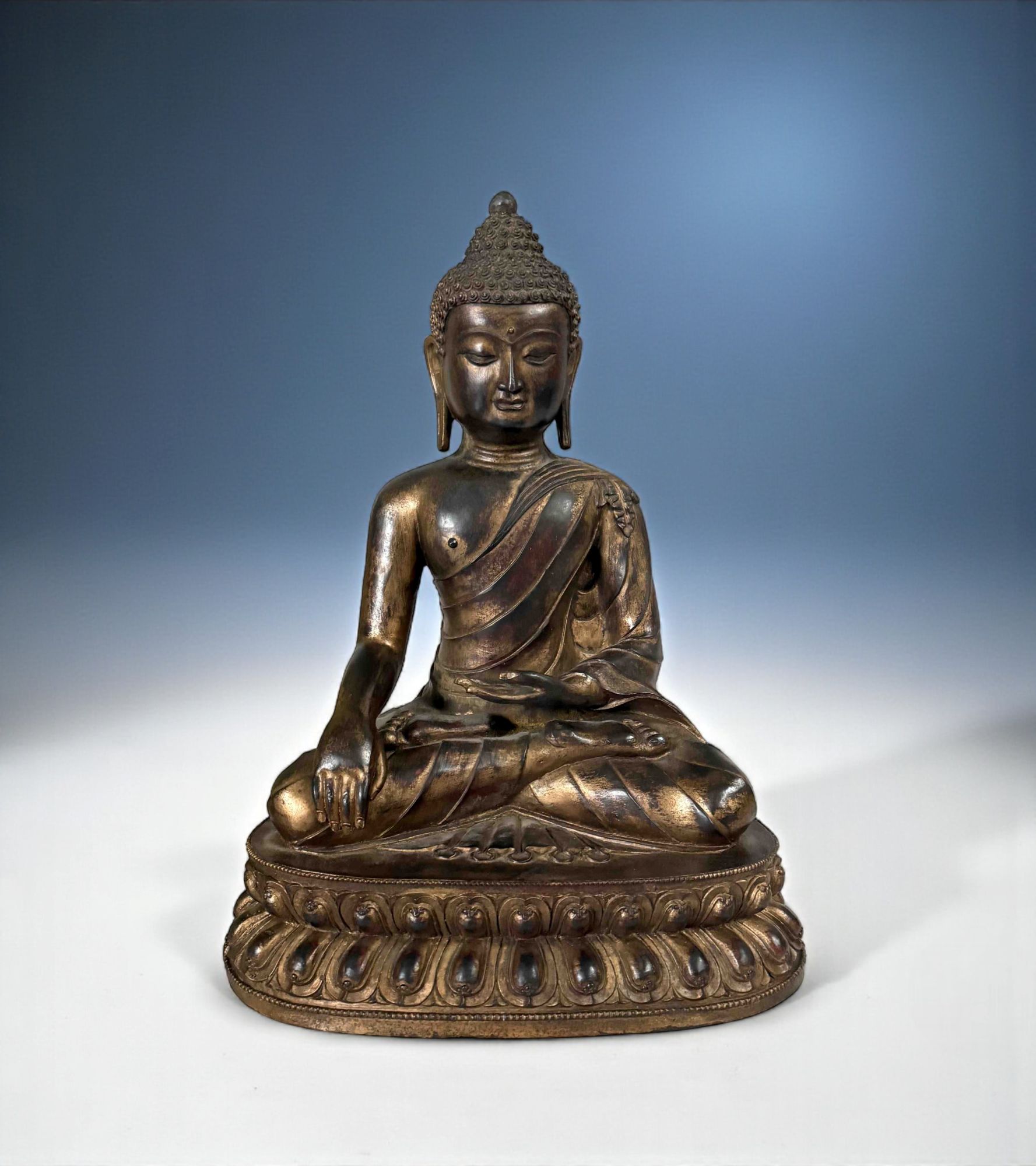 Siddharta Gautama Bronze Buddha Figur 45,5 cm groß Siddharta Gautama Bronze Buddha Figur 45,5 cm groß
