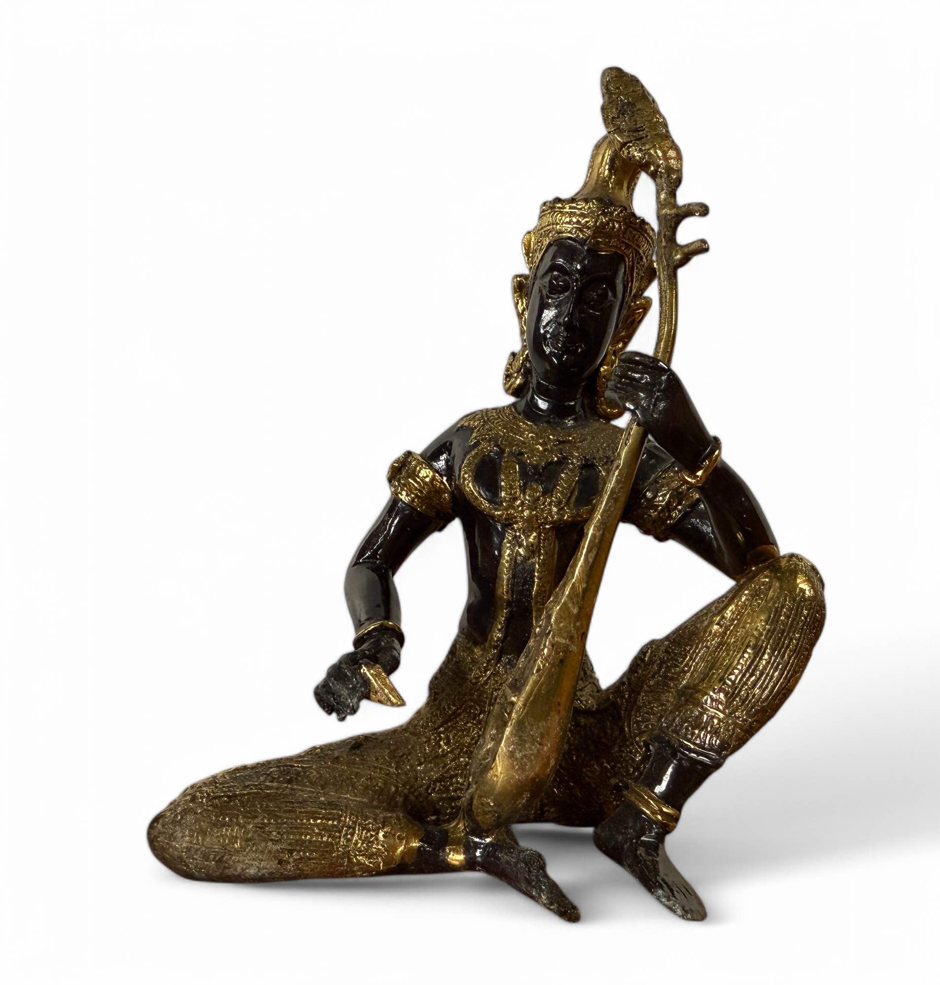 Tempelwächter Thailand Teppanom Bronze Figur