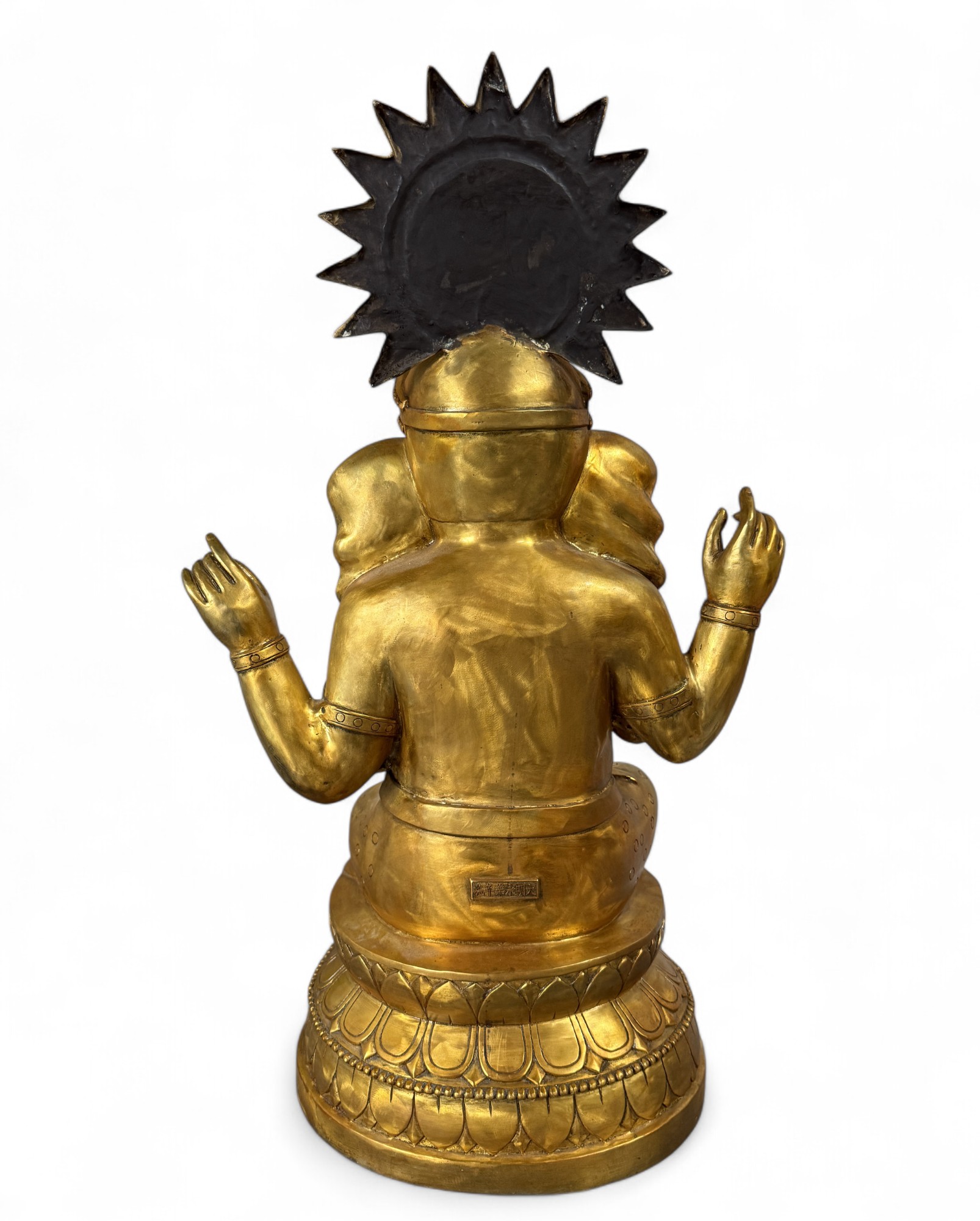 Große Ganesha Statue aus Bronze – 74 cm – ca. 30–40 Jahre alt