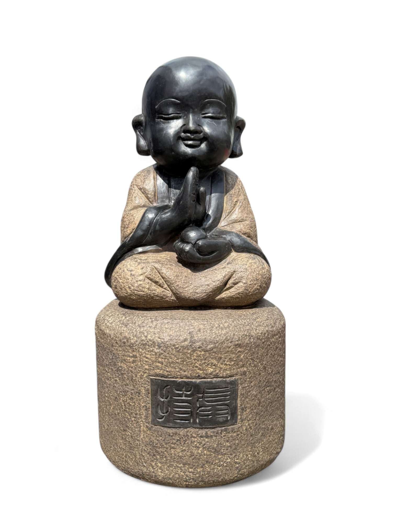 Zen Mönch Garten Figur China 62 cm groß