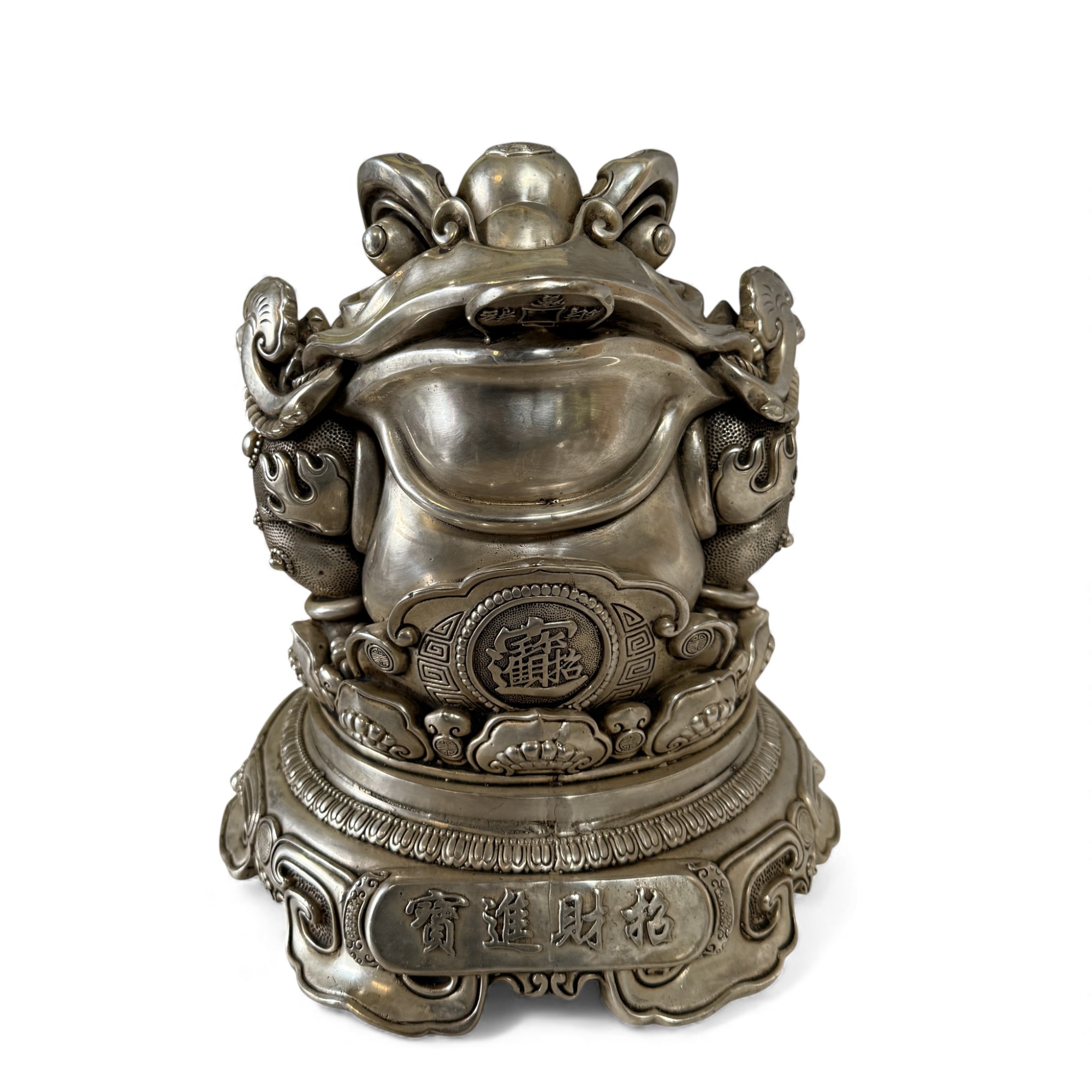 Chinesische Geldkröte - Reichtumsfrosch aus Bronze