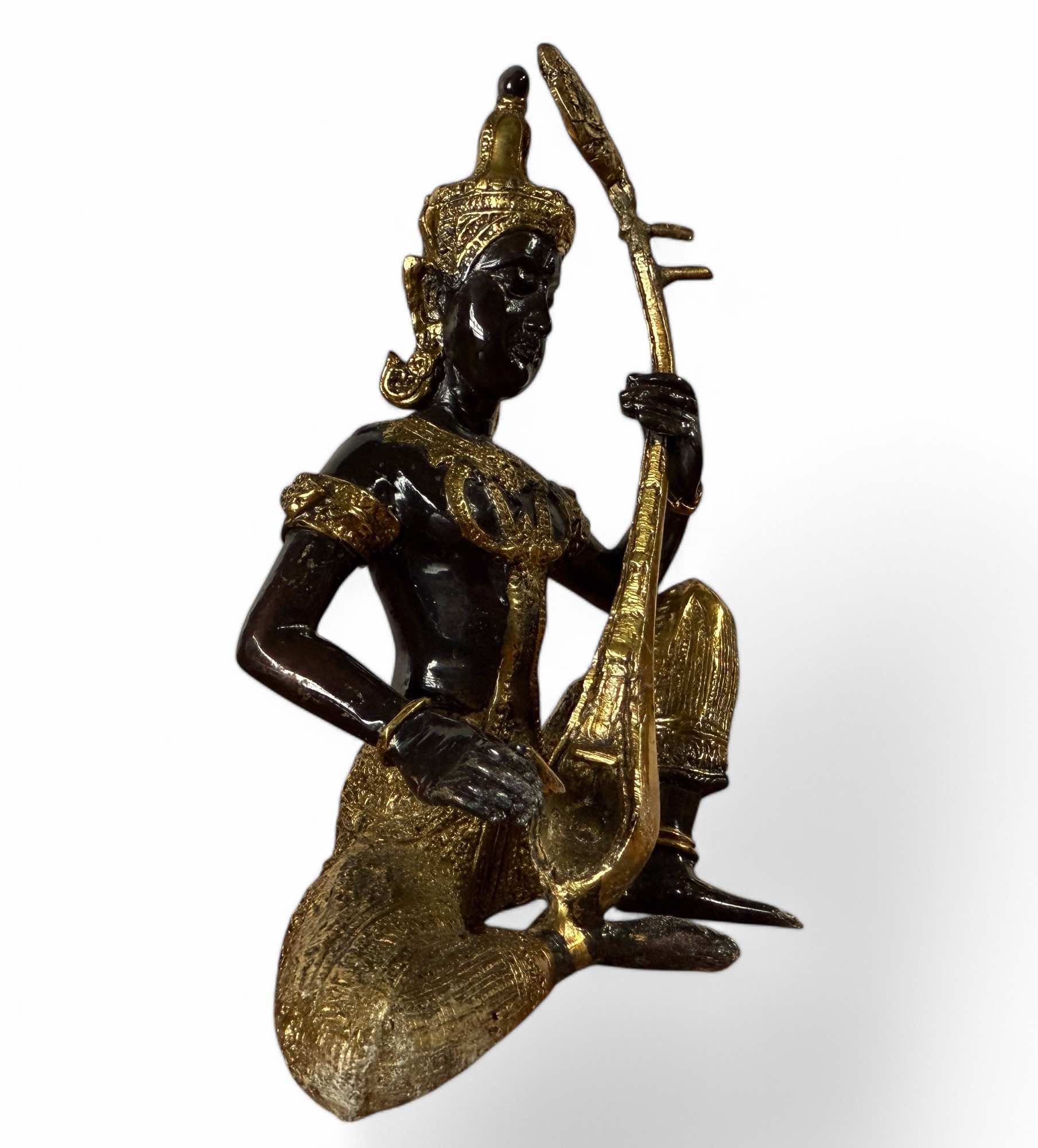 Tempelwächter Thailand Teppanom Bronze Figur