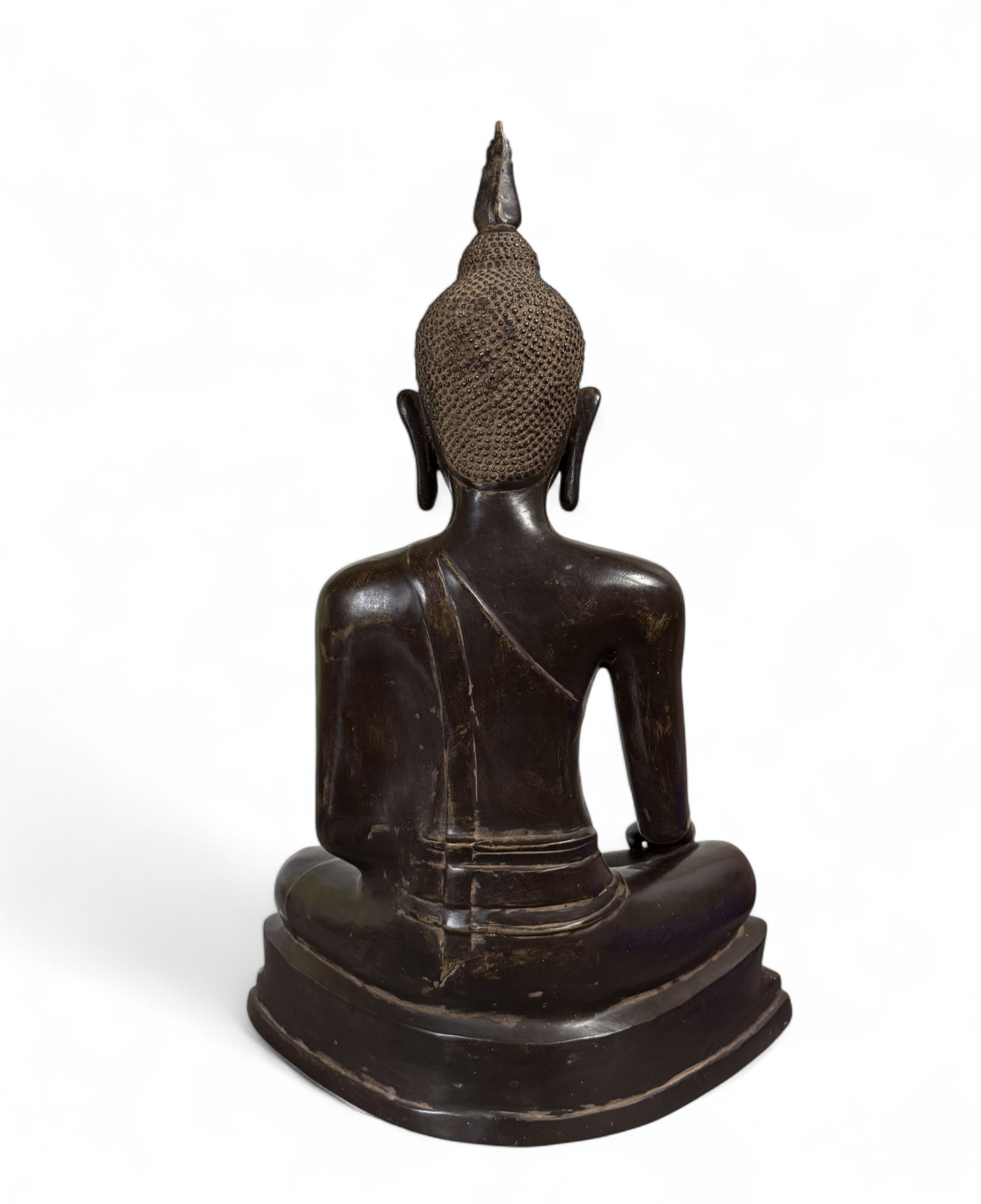U-Thong Bronze Buddha Figur – Thailand 20. Jhdt.