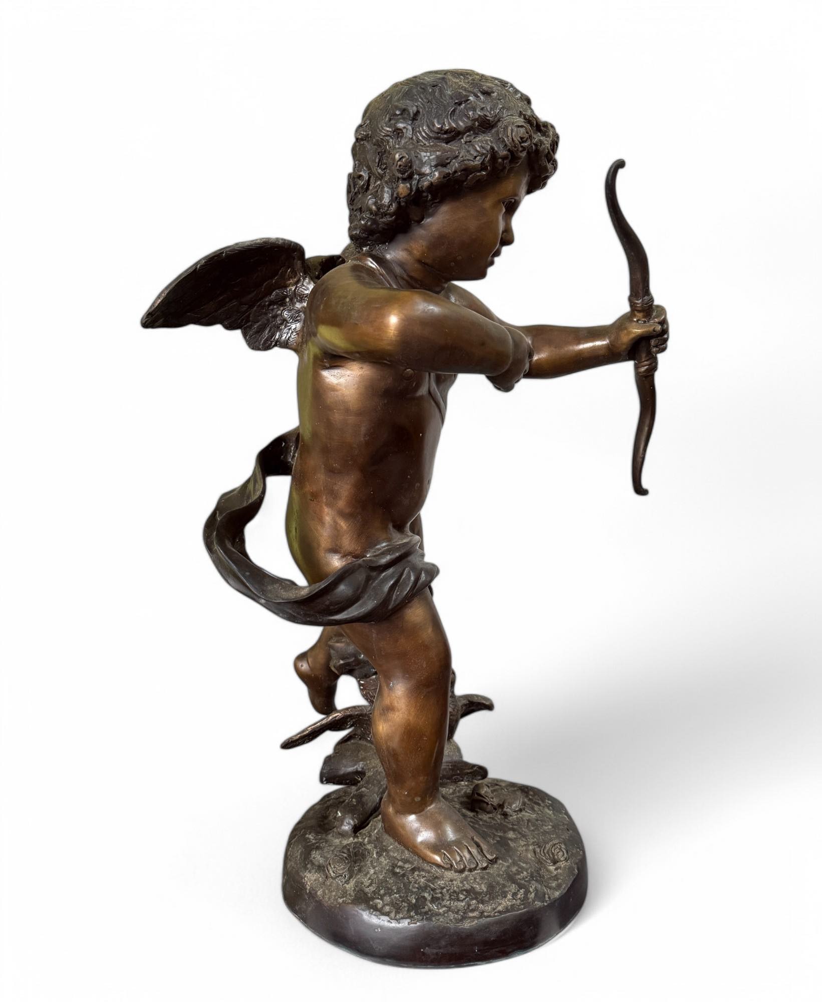 Amor Bronze Skulptur aus Sammlungsauflösung