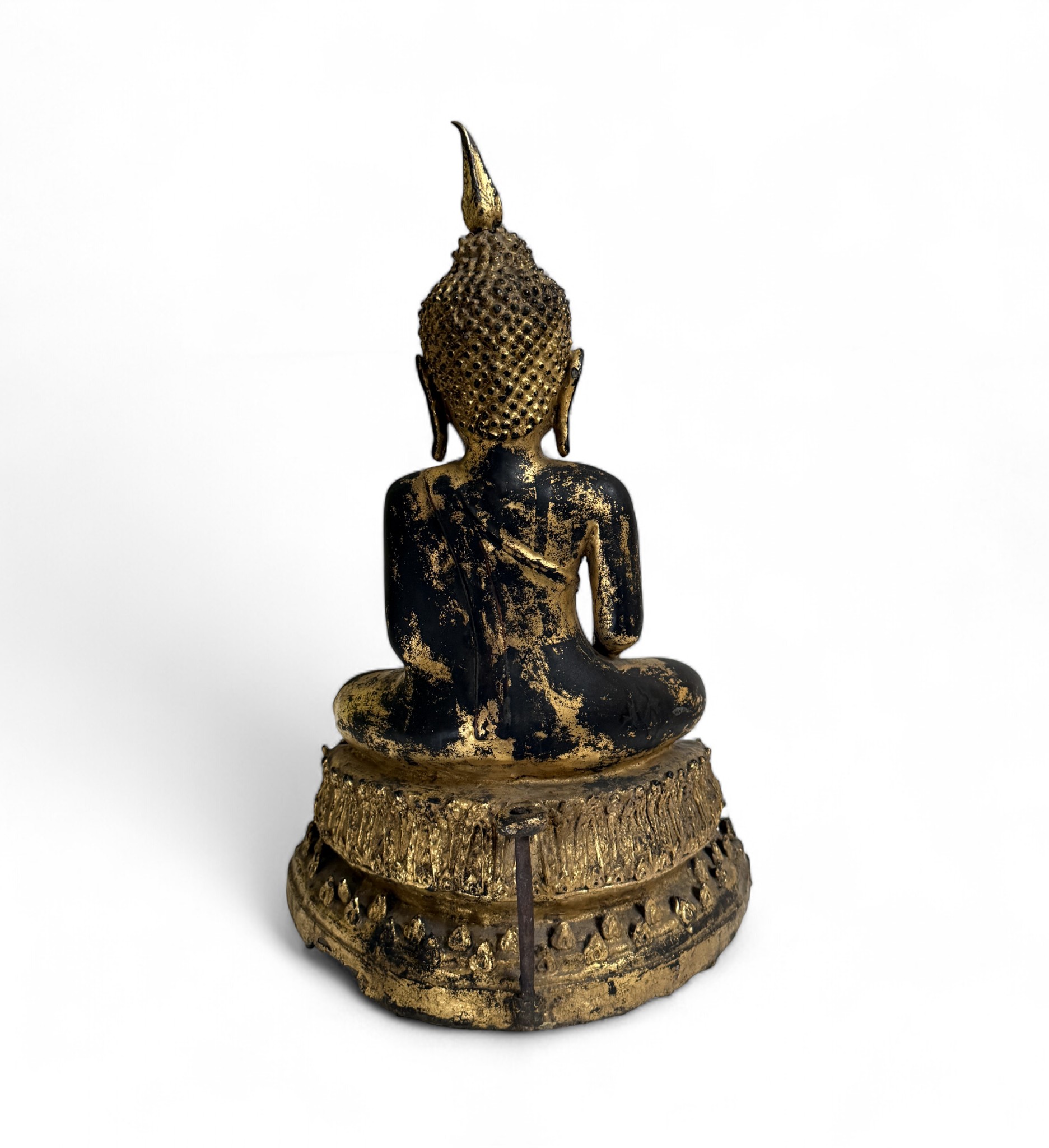 Buddha Figur Bronze Thailand Sukhothai - 43cm