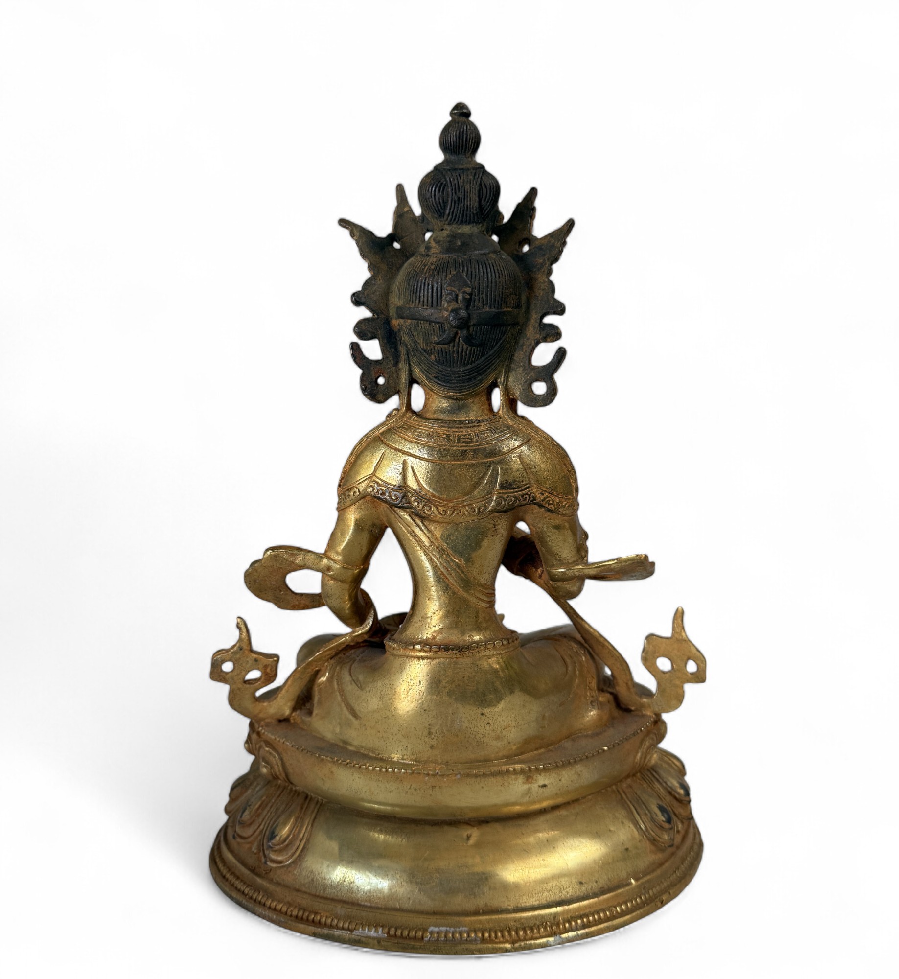 Vasudhārā Bronze Statue – Tibet/China, ca. 40–50 Jahre
