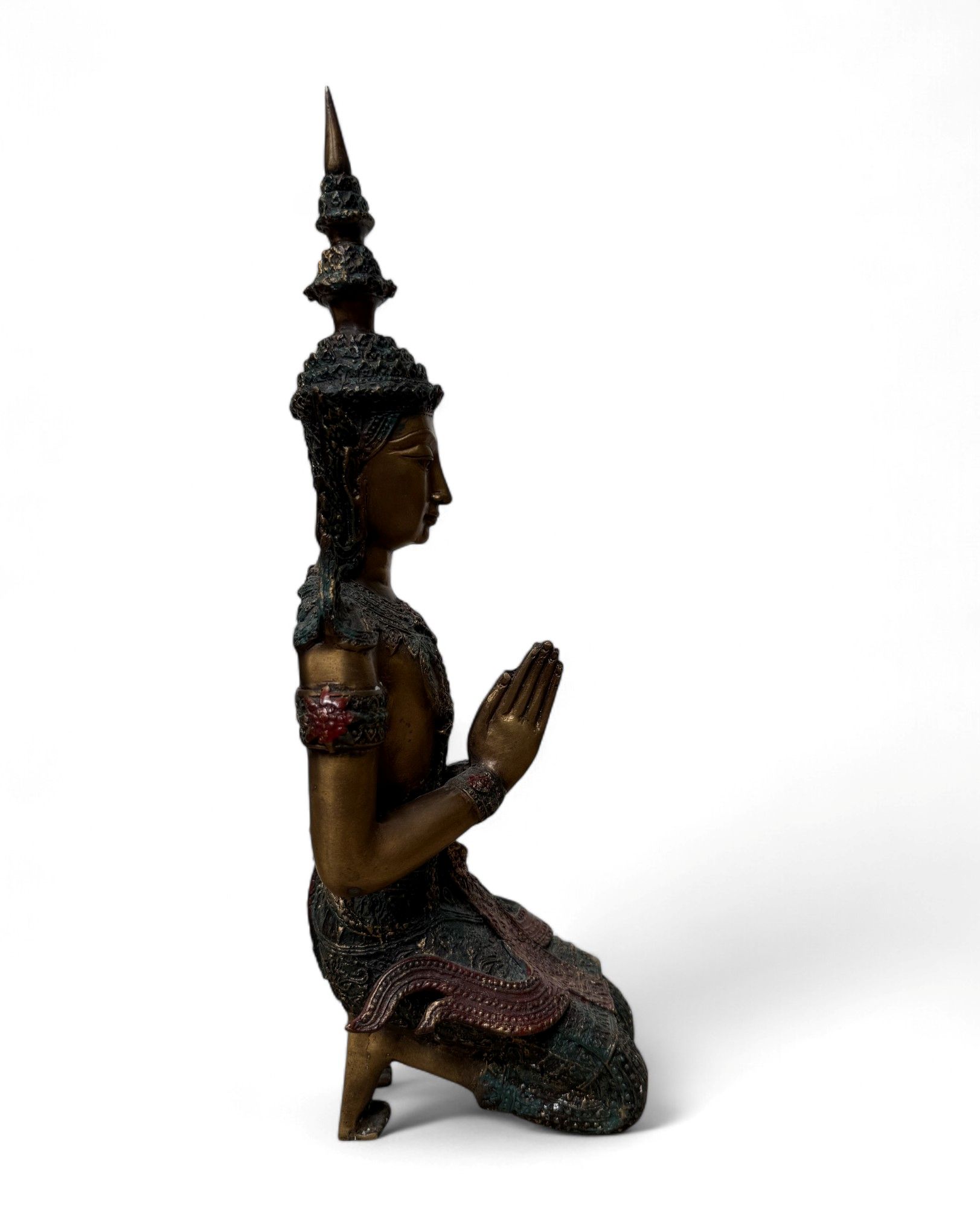 Thailand Tempelwächter Bronze Figur mythologischer Engel