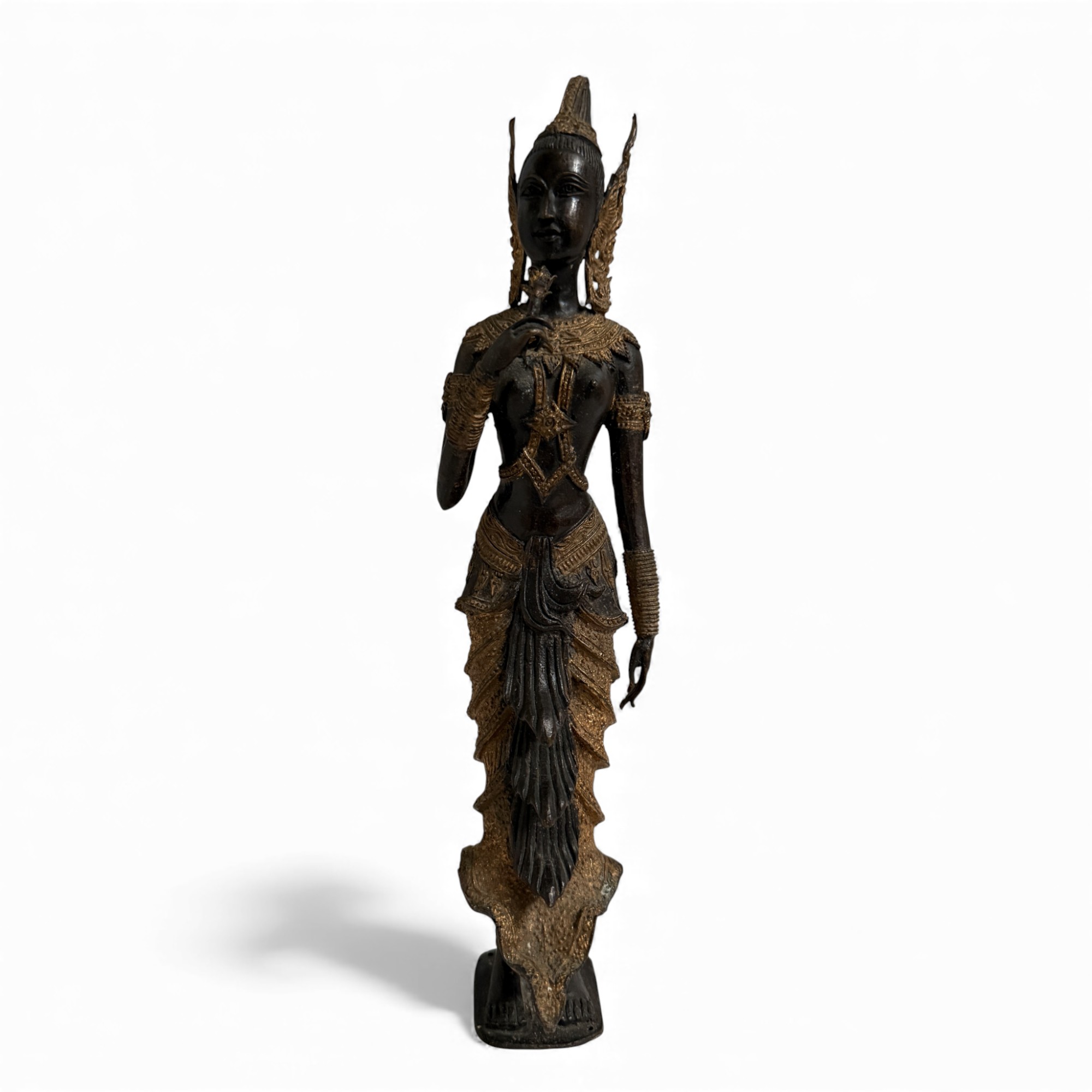 Tempelwächter Thailand Teppanom Bronze Figur