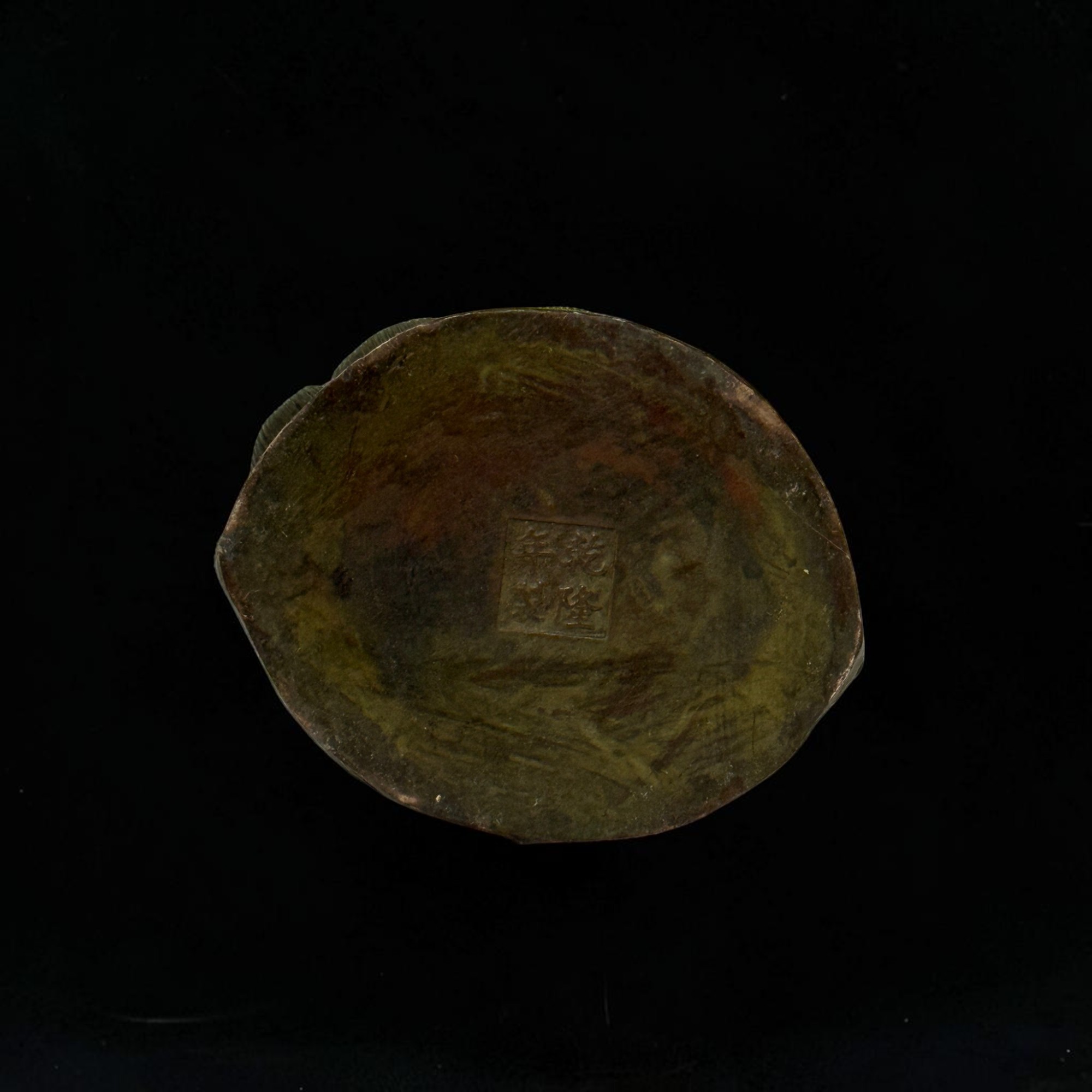 Guanyin Bodhisattva Figur Bronze Cloisonné Skulptur China Emaille