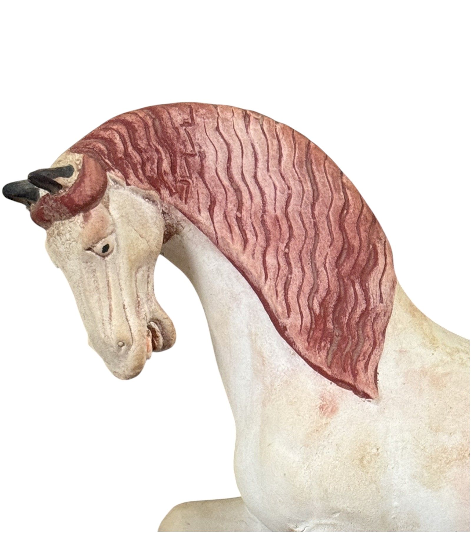 China Tang Pferd aus Terrakotta, aus Sammlernachlaß