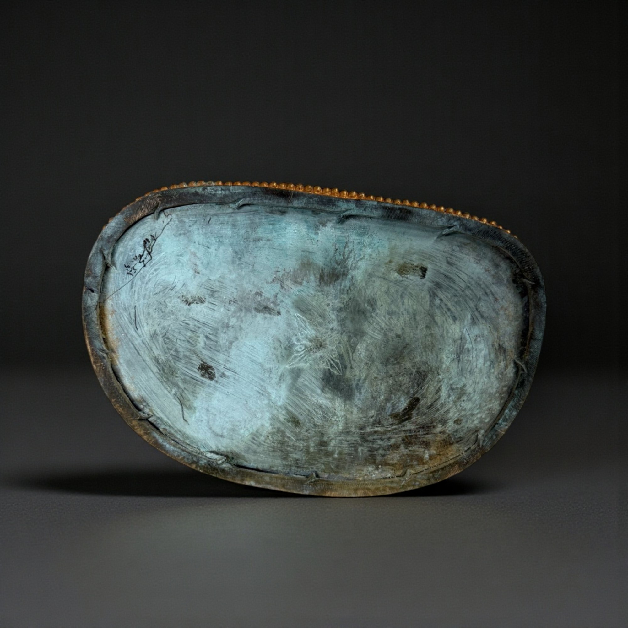 Gekrönte Guan Yin Bronze Figur aus Tibet/China (Sichuan) – 34,5 cm – Antikmarkt Sammlerstück