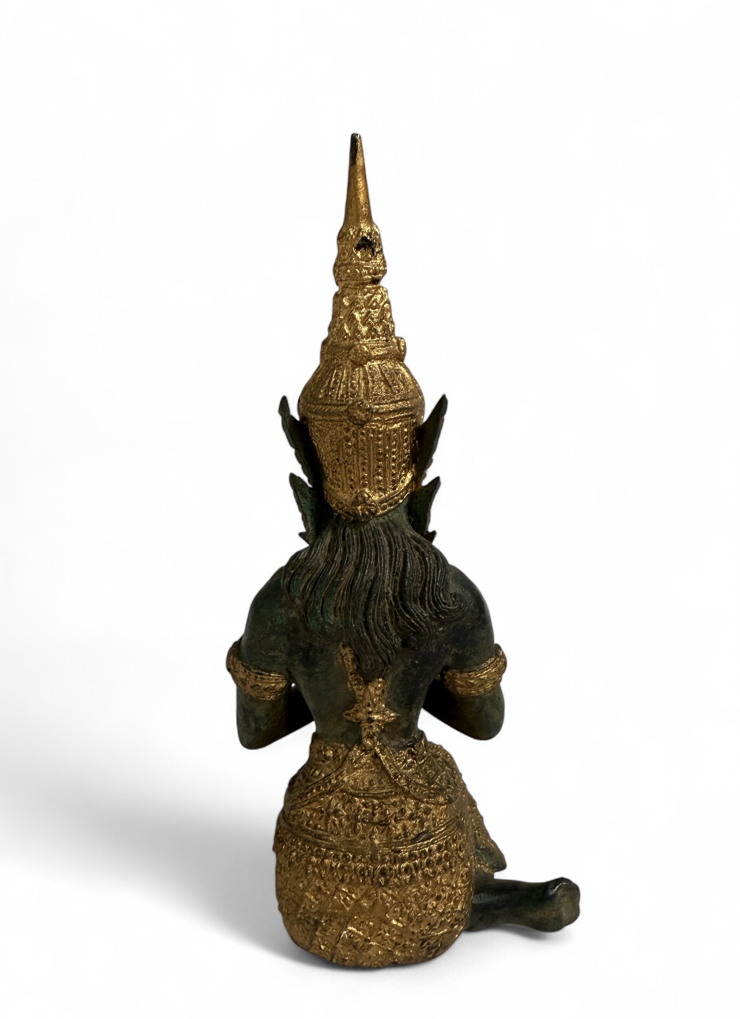 Tempelwächter Figur Bronze Skulptur Thailand 22 cm Tempelwächter Figur Bronze Skulptur Thailand 22 cm