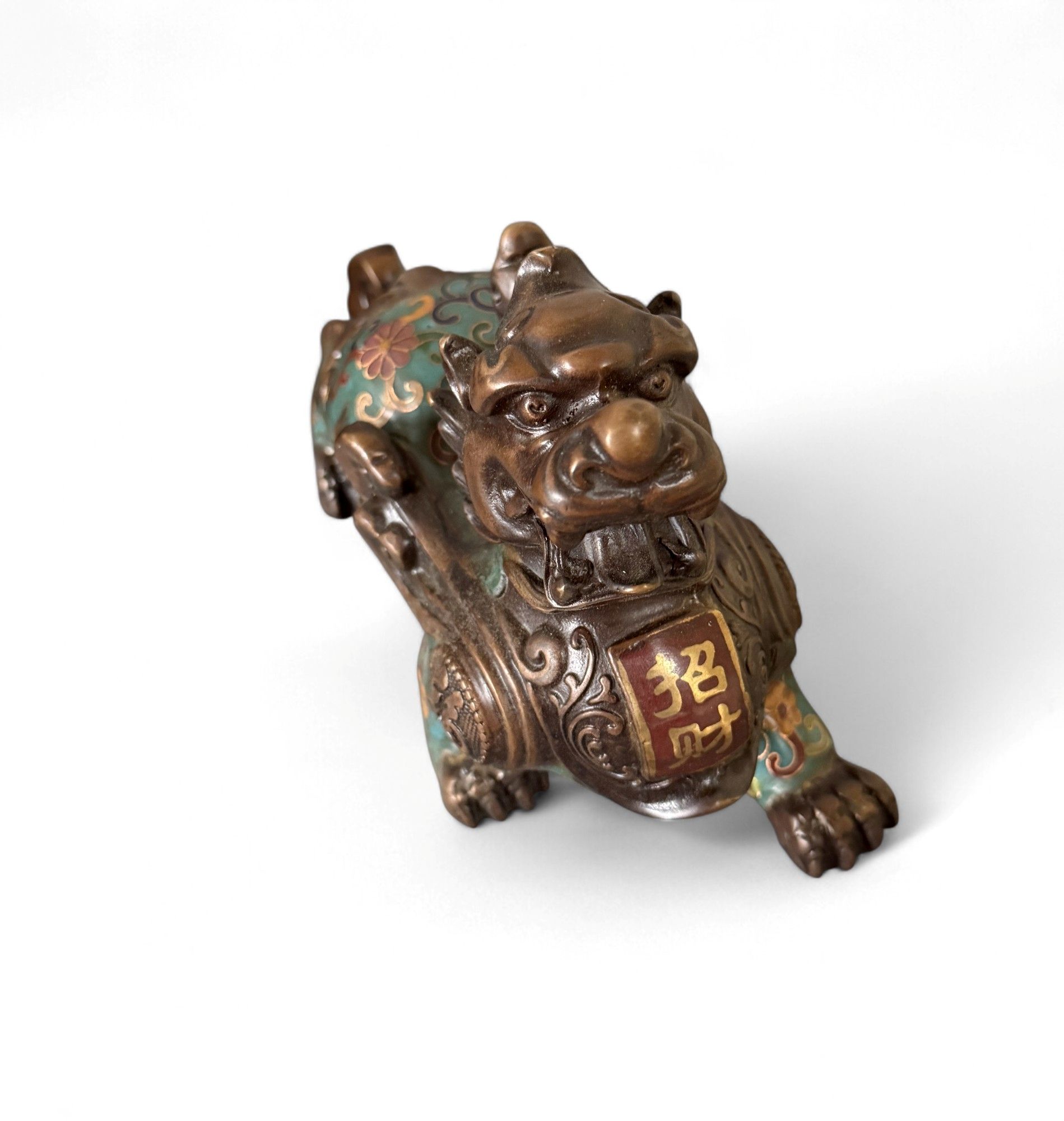 Wächterlöwen Pixiu Skulpturen aus Bronze – Feng Shui Glücksbringer & Dekofigur