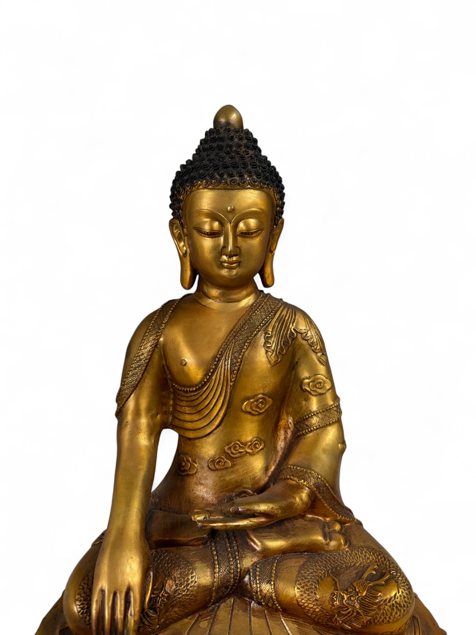 Bronze Buddha Figur Siddharta Gautama