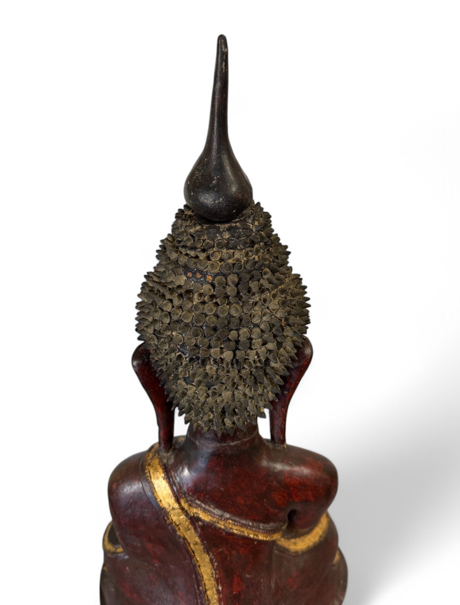 Lacquerware Buddha Statue Burma Skulptur 73 cm groß