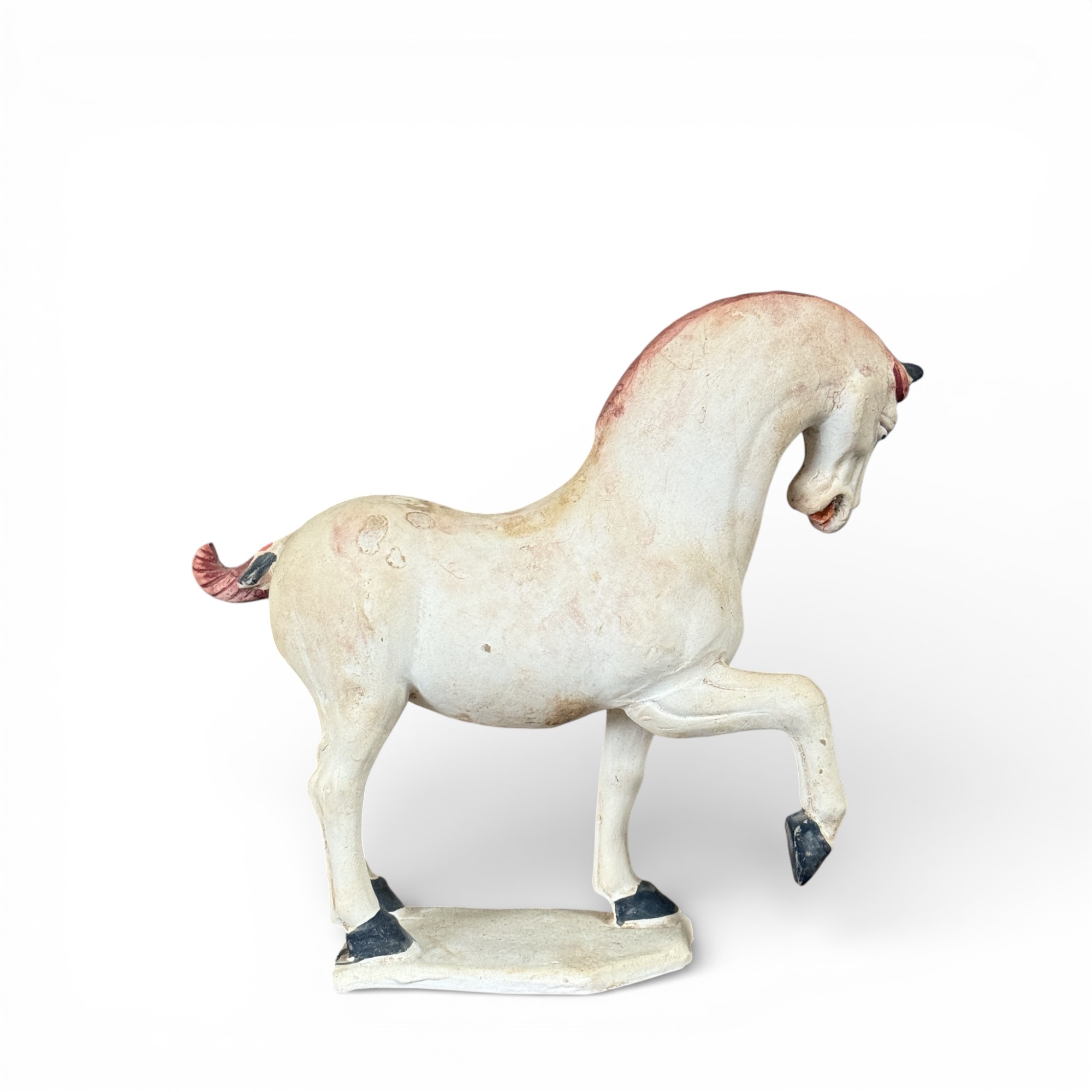 China Tang Pferd aus Terrakotta, aus Sammlernachlaß