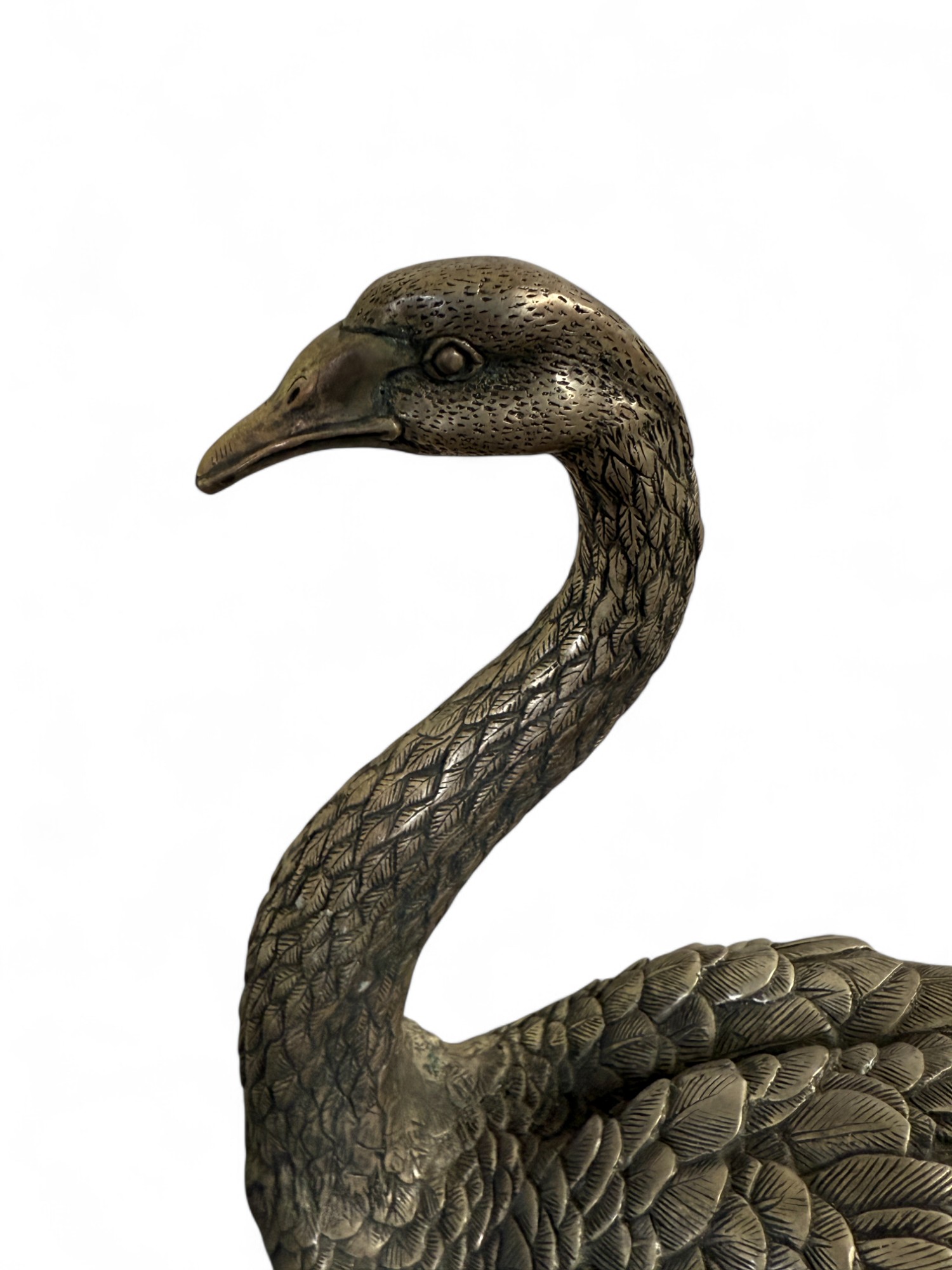 Bronze Schwan Skulptur – Eleganz, Reinheit & Symbolik, 25 cm