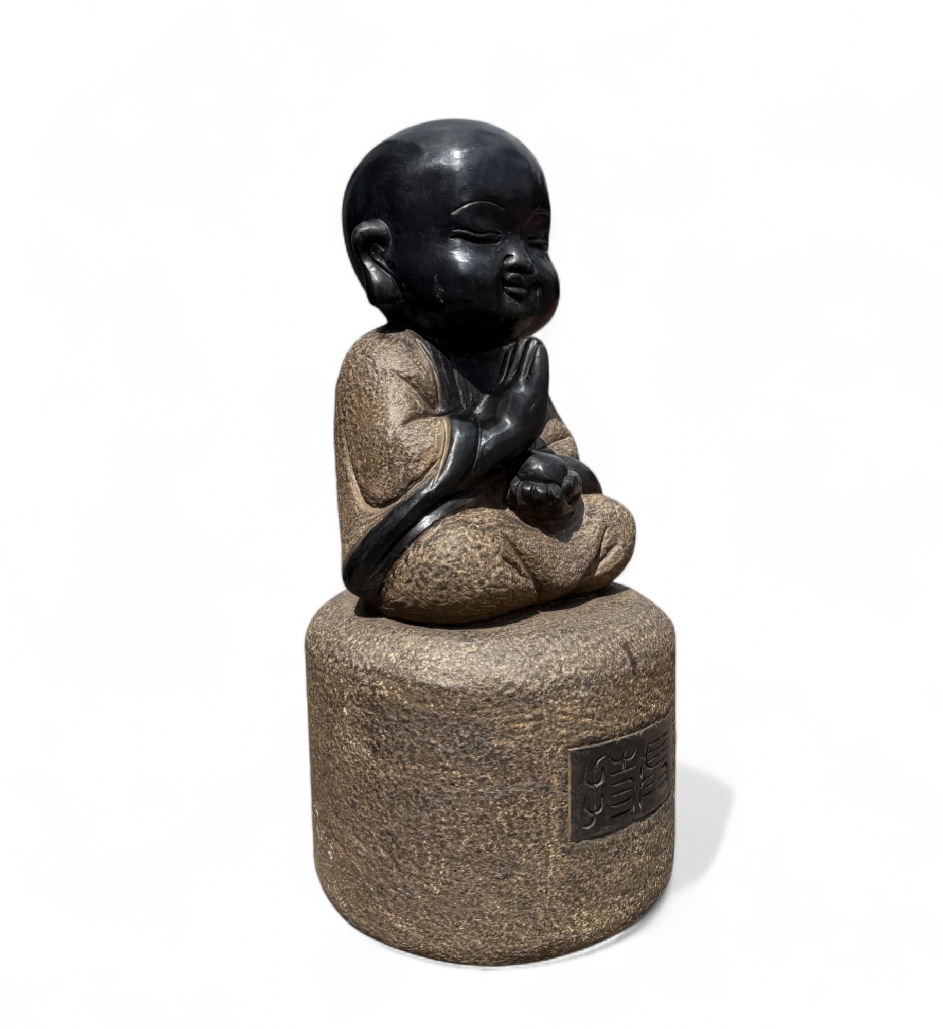 Zen Mönch Garten Figur China 62 cm groß