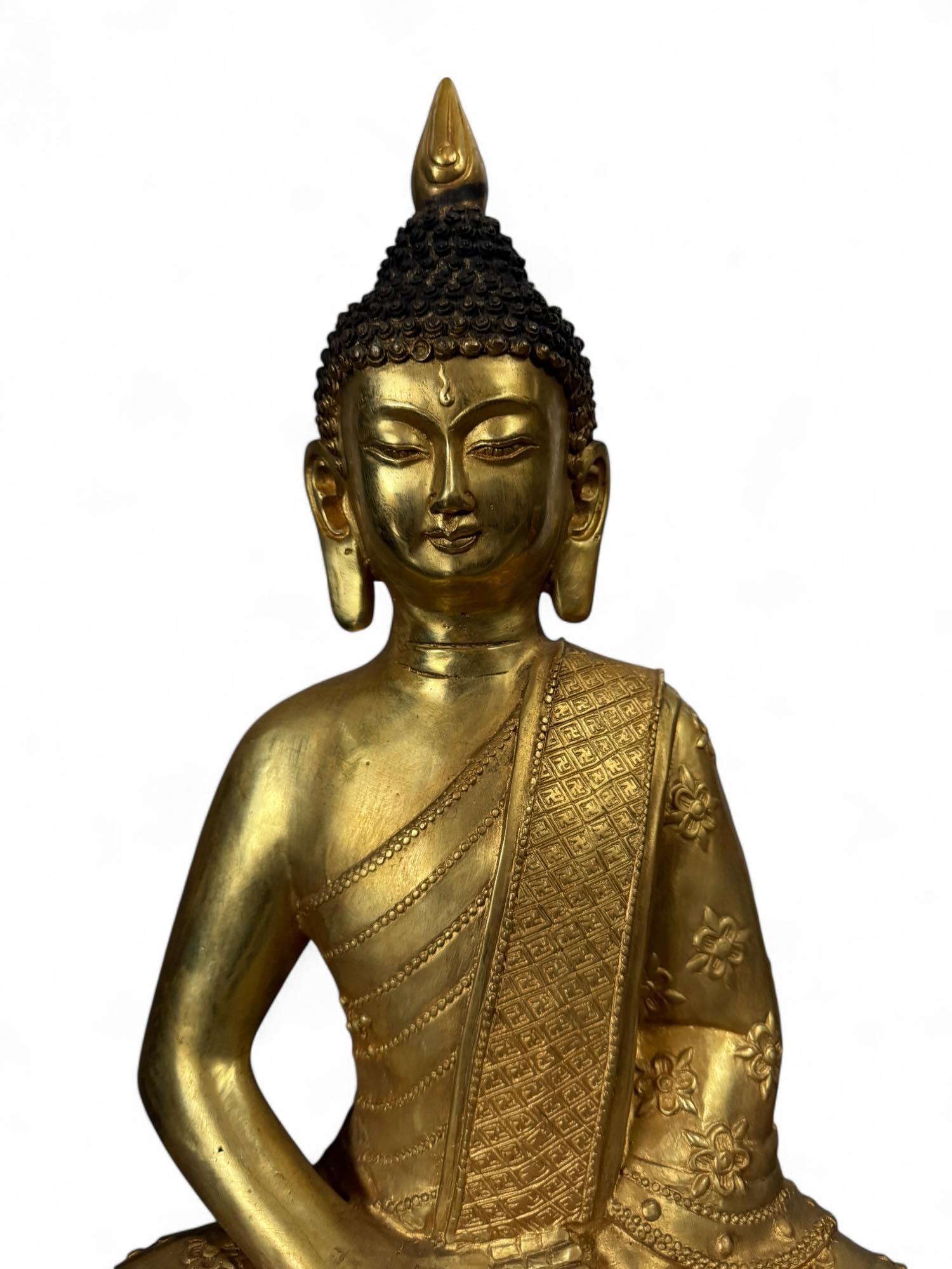 Buddha Figur Bronze Skulptur Tibet Statue Amitabha 39 cm