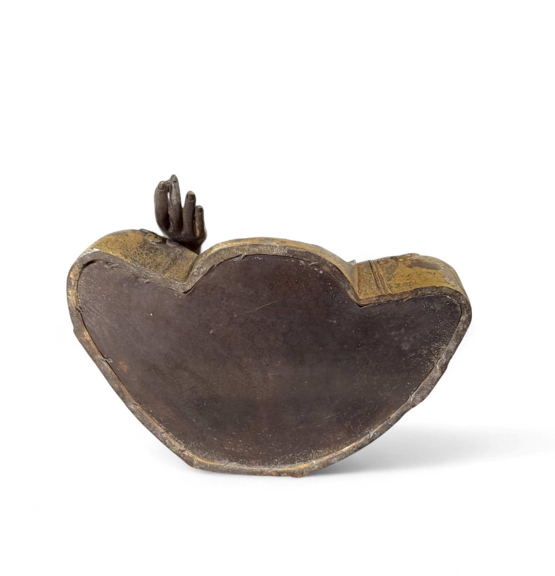 Bronze-Buddha Figur 40  cm – Vitarka Mudra – Tibet China