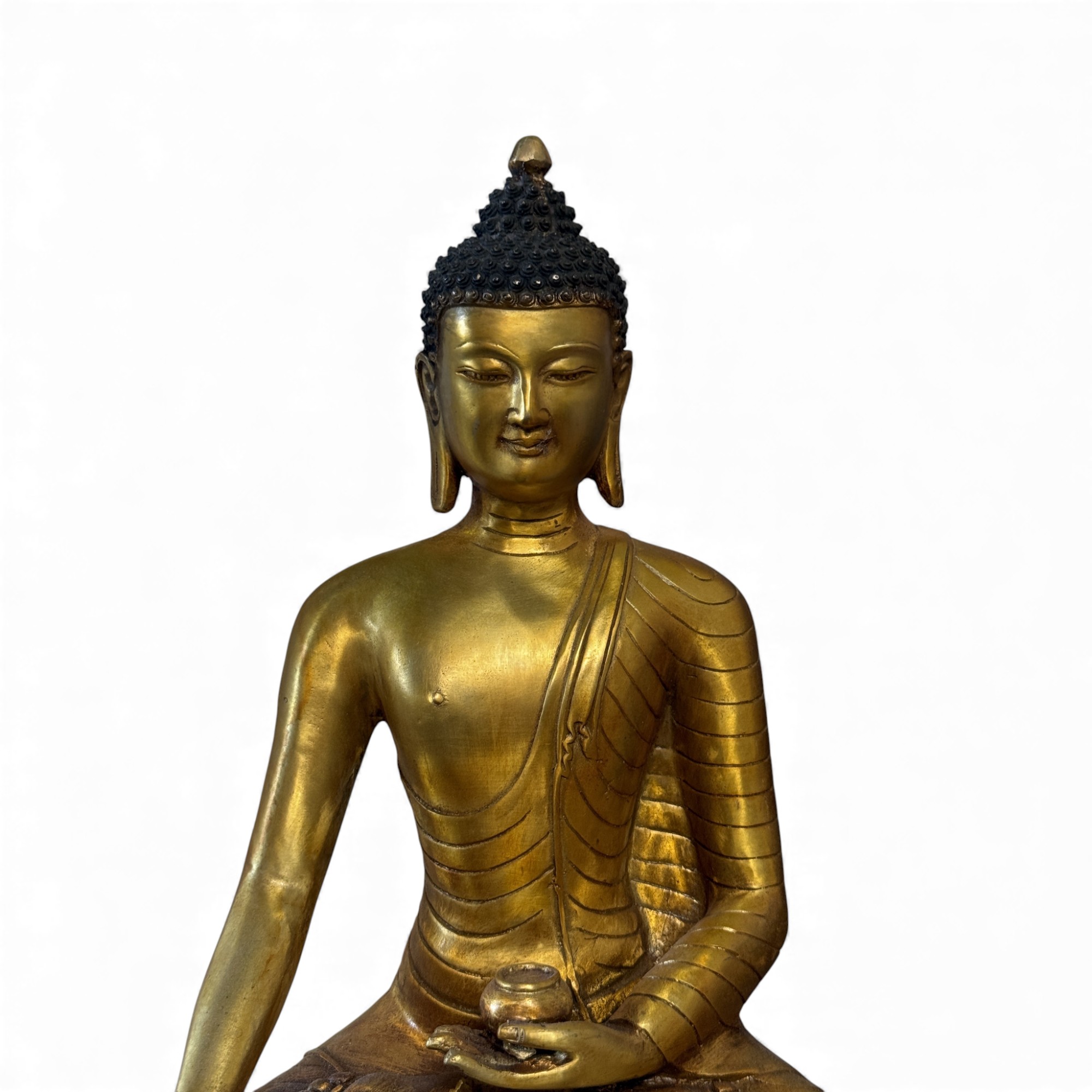 Buddha Figur Bronze Skulptur Siddharta Gautama