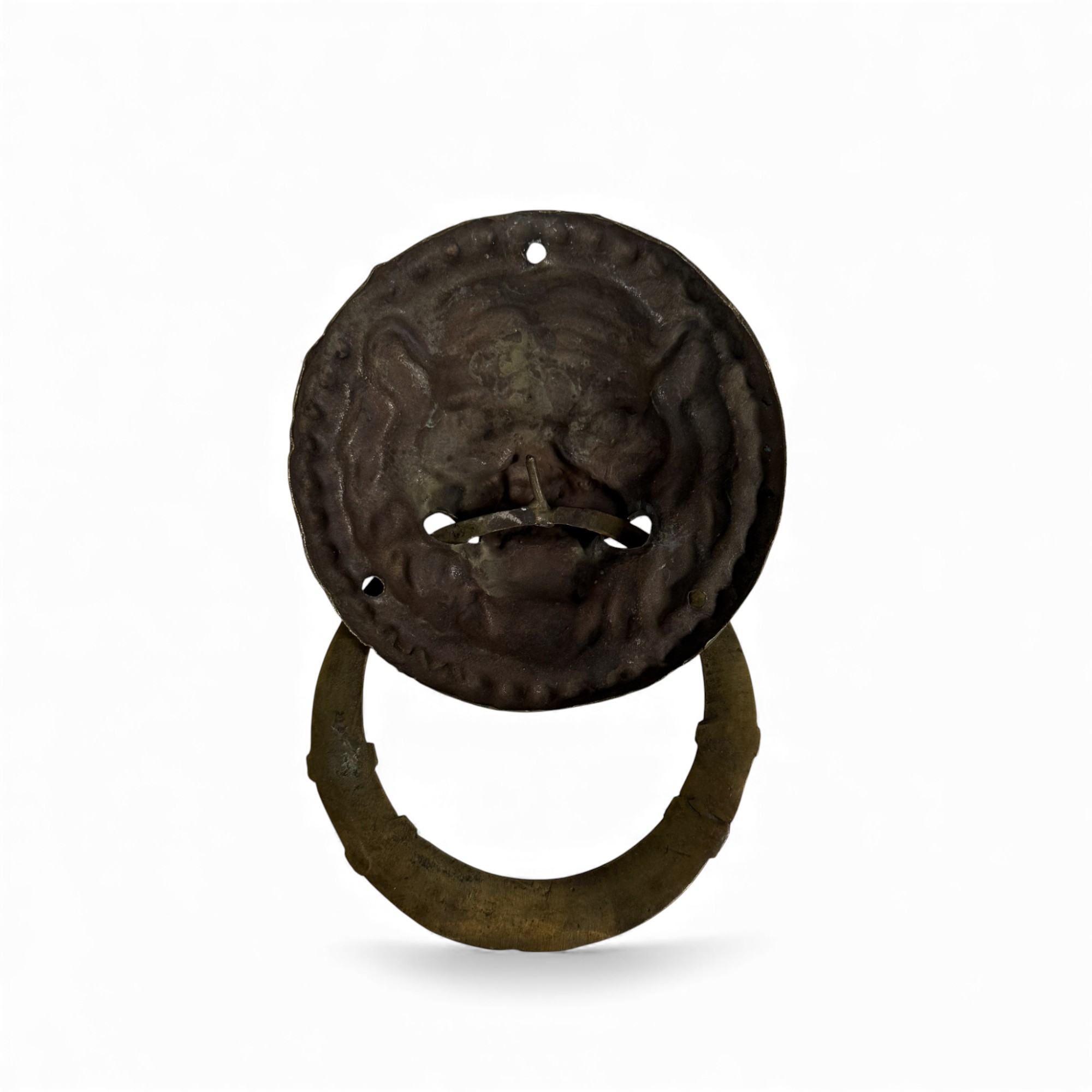 Türklopfer Bronze Skulptur mit Tiger Kopf aus China