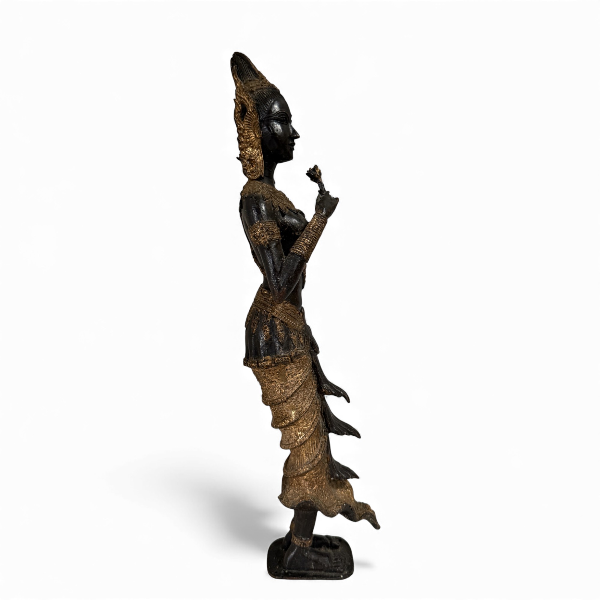 Tempelwächter Thailand Teppanom Bronze Figur