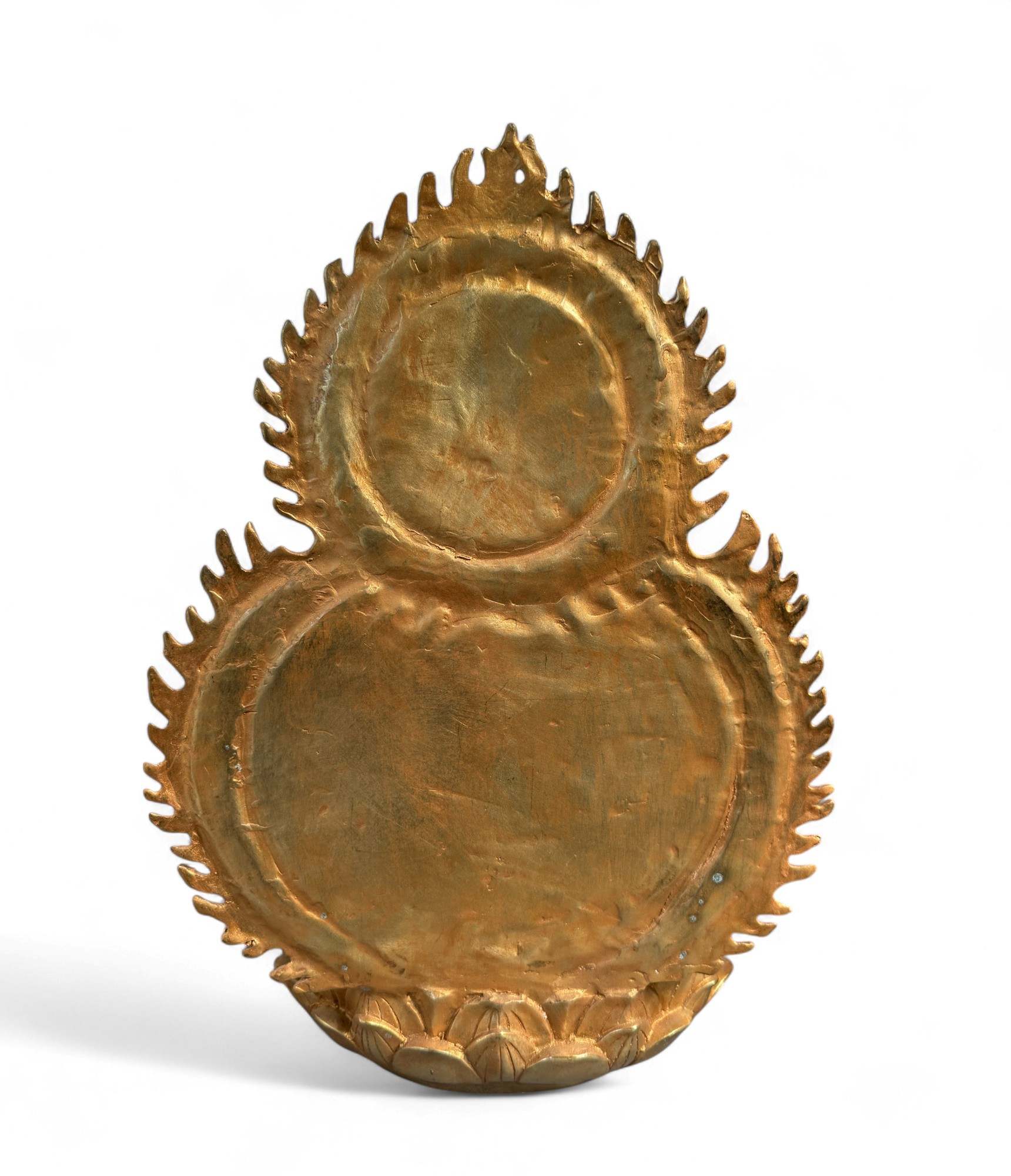 Bodhisattva Figur Bronze China Skulptur 43 cm groß