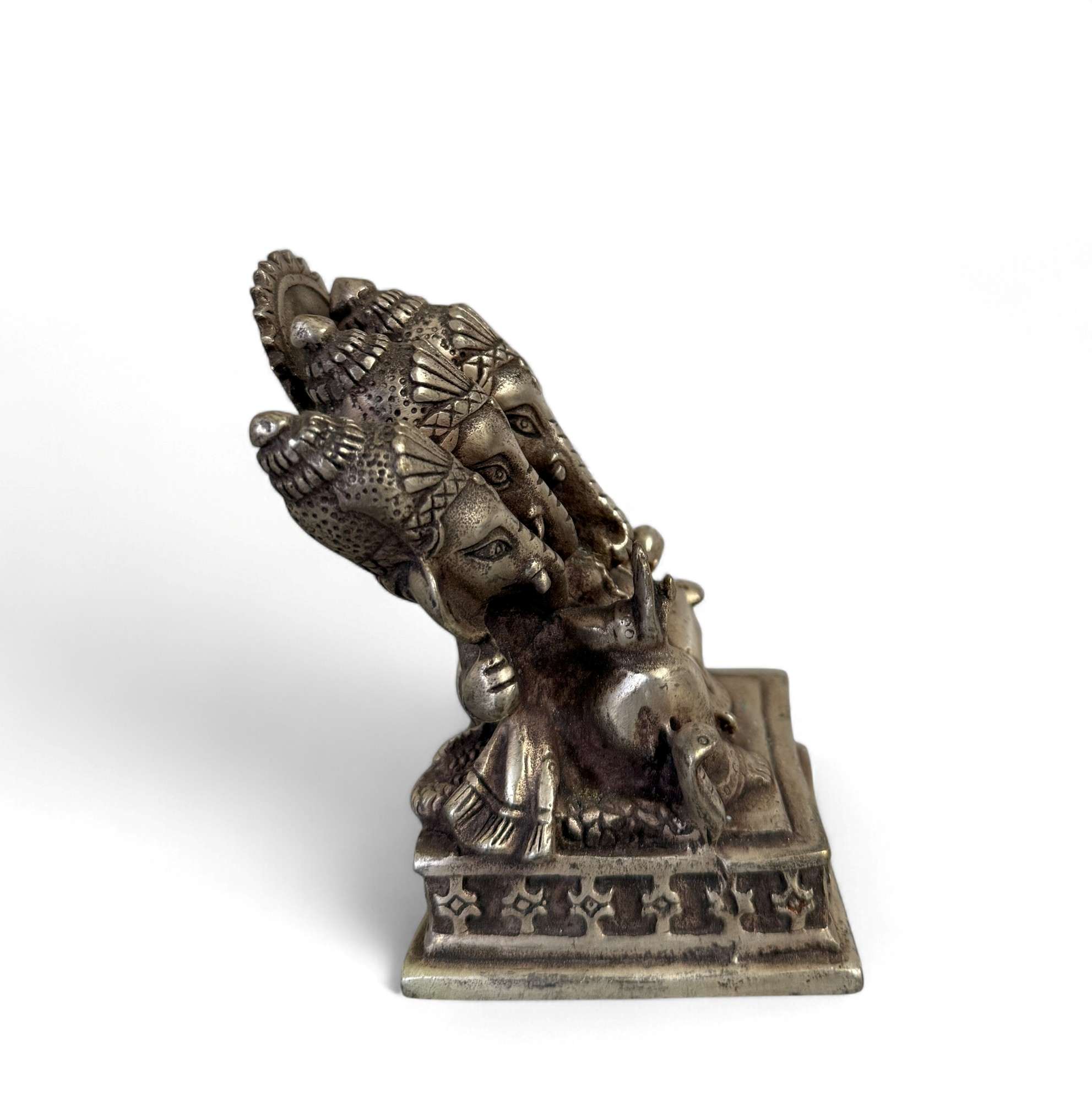 Pancha-Mukhi  der 5 köpfige Ganesha Bronze Figur China