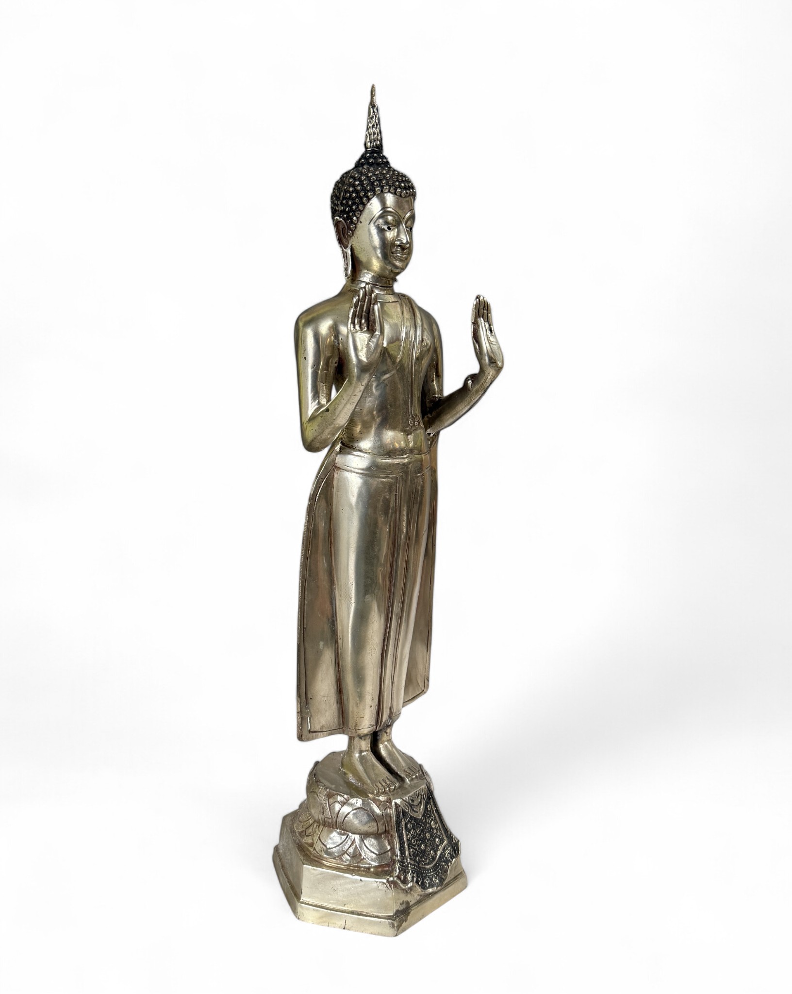 Wochentag Montag Buddha Figur Bronze 66 cm groß Wochentag Montag Buddha Figur Bronze 66 cm groß