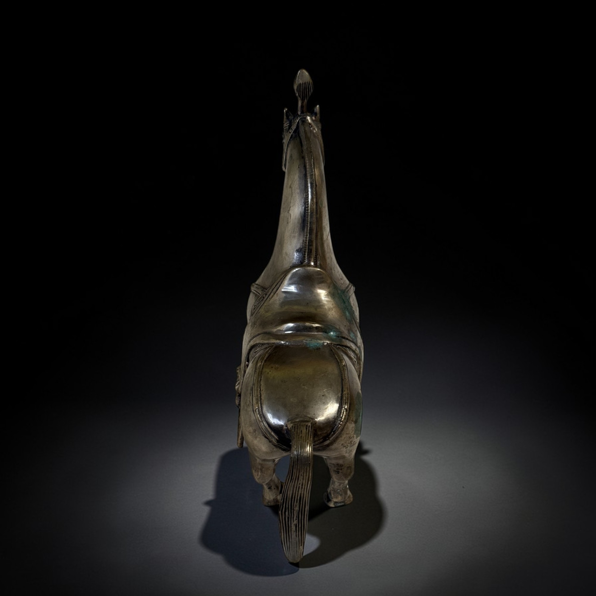 Bronze Pferd China Skulptur Tang Dynastie Replikat