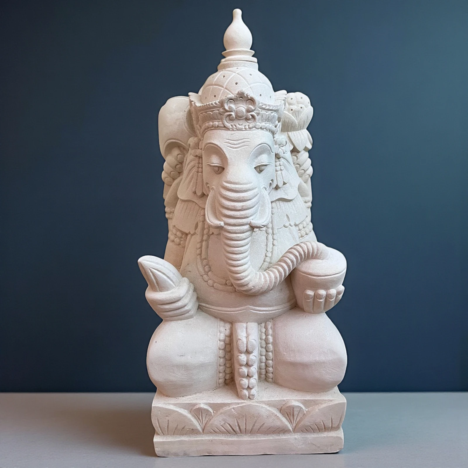 Ganesha Figur Sandstein Thailand Skulptur Indoor Ganesha Figur Sandstein Thailand Skulptur Indoor