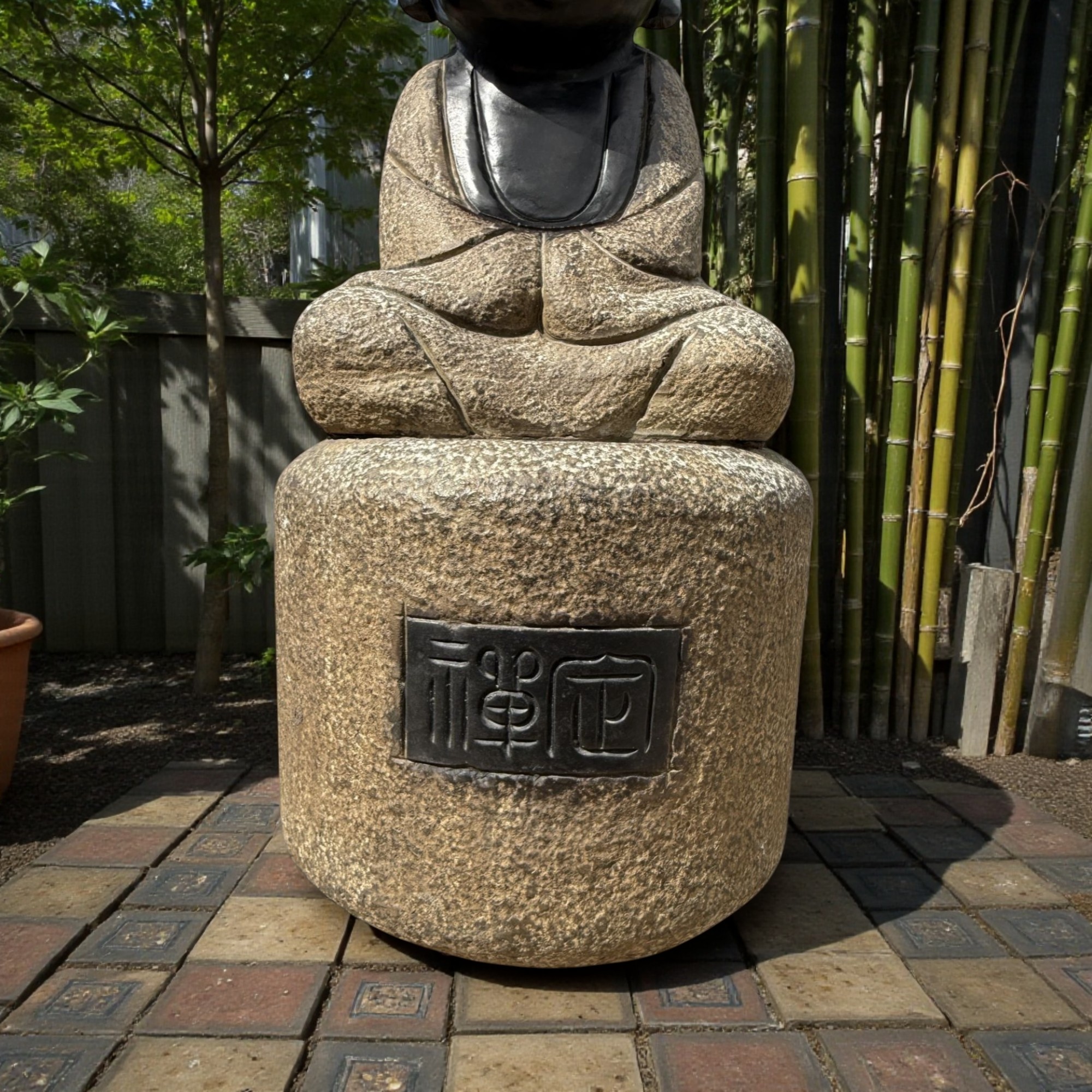 Zen Mönch Garten Figur China 62 cm groß