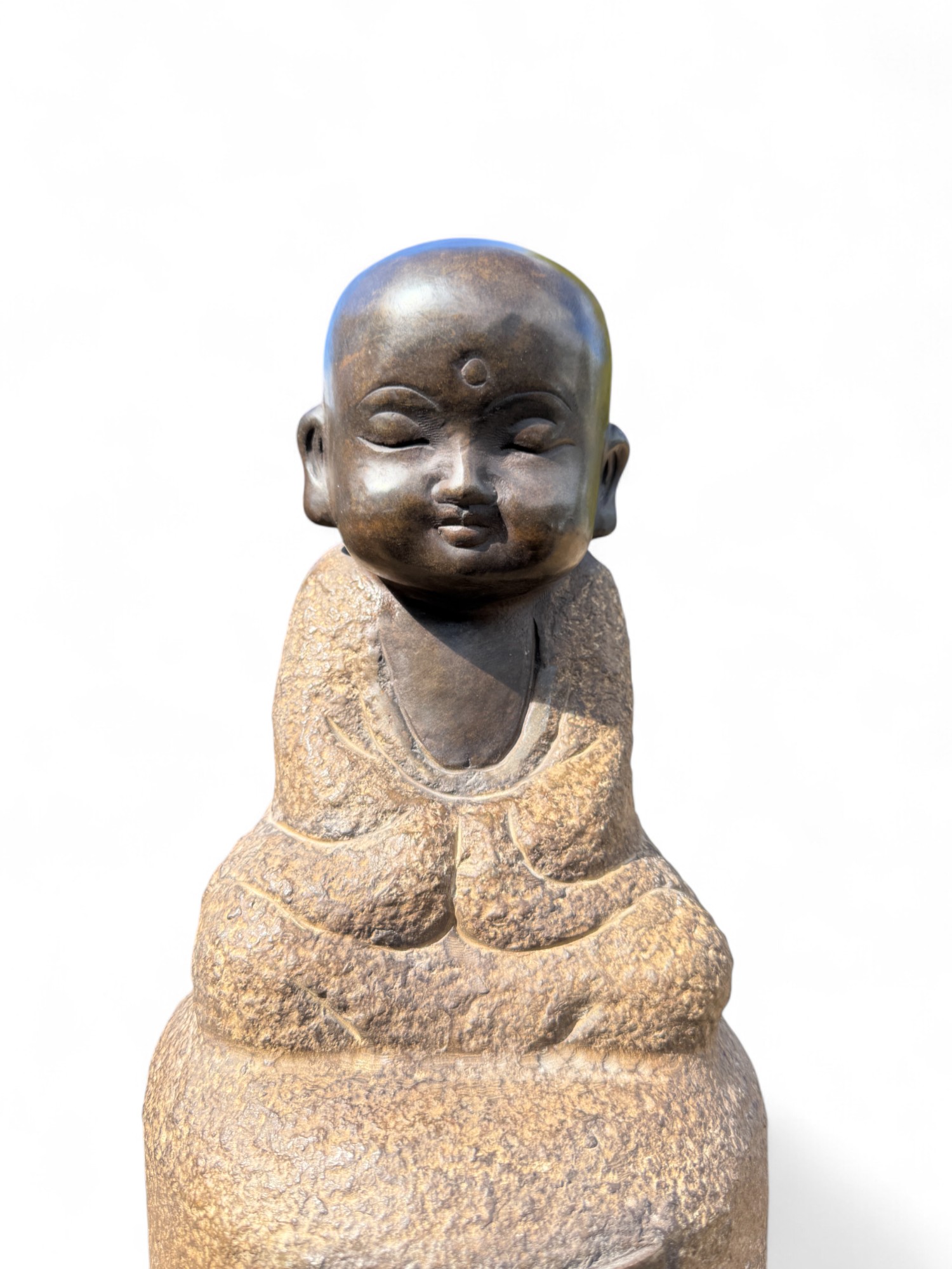 Zen Mönch Garten Figur China 35 cm groß