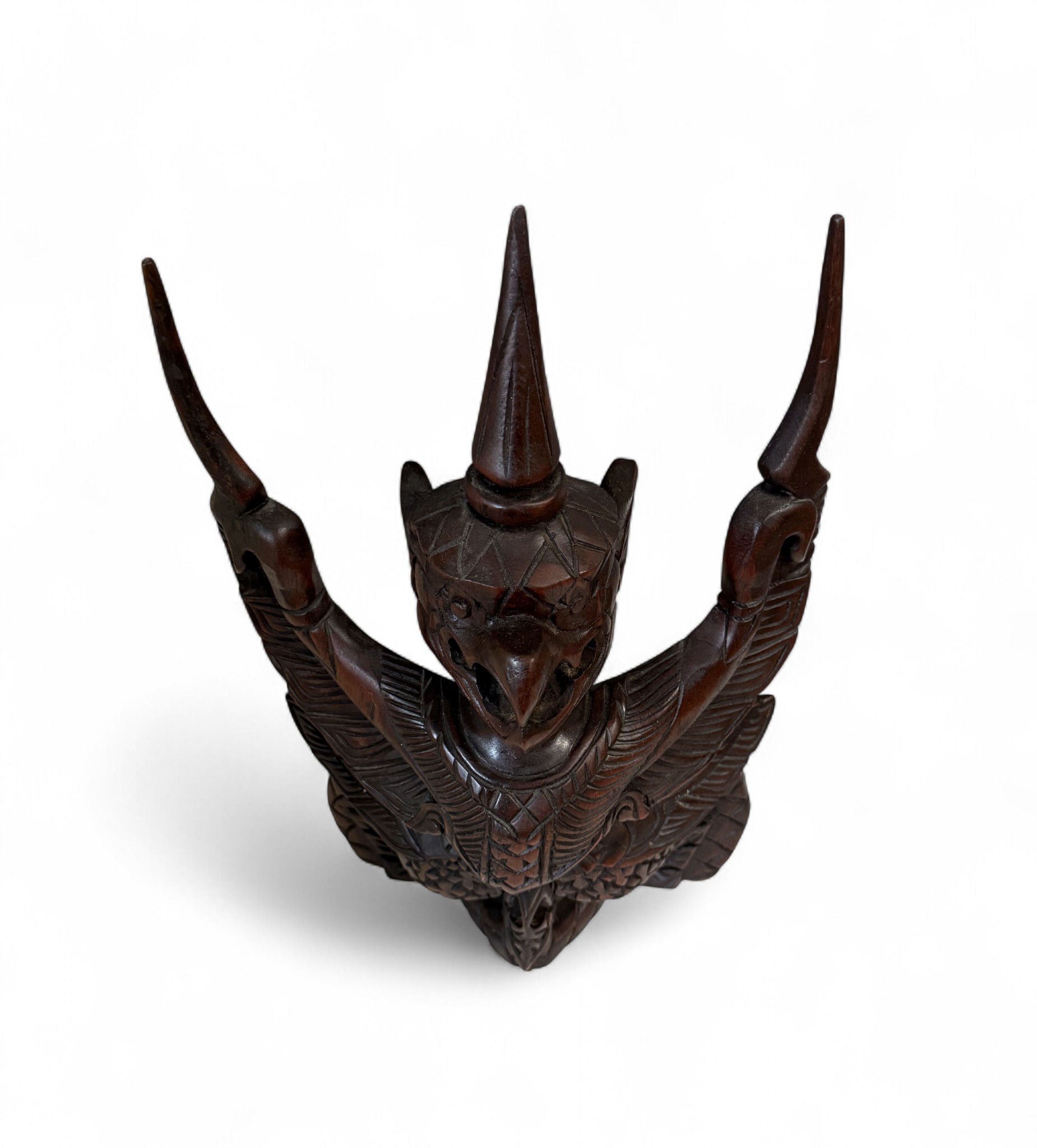 Alte Garuda Holz Skulptur aus Thailand