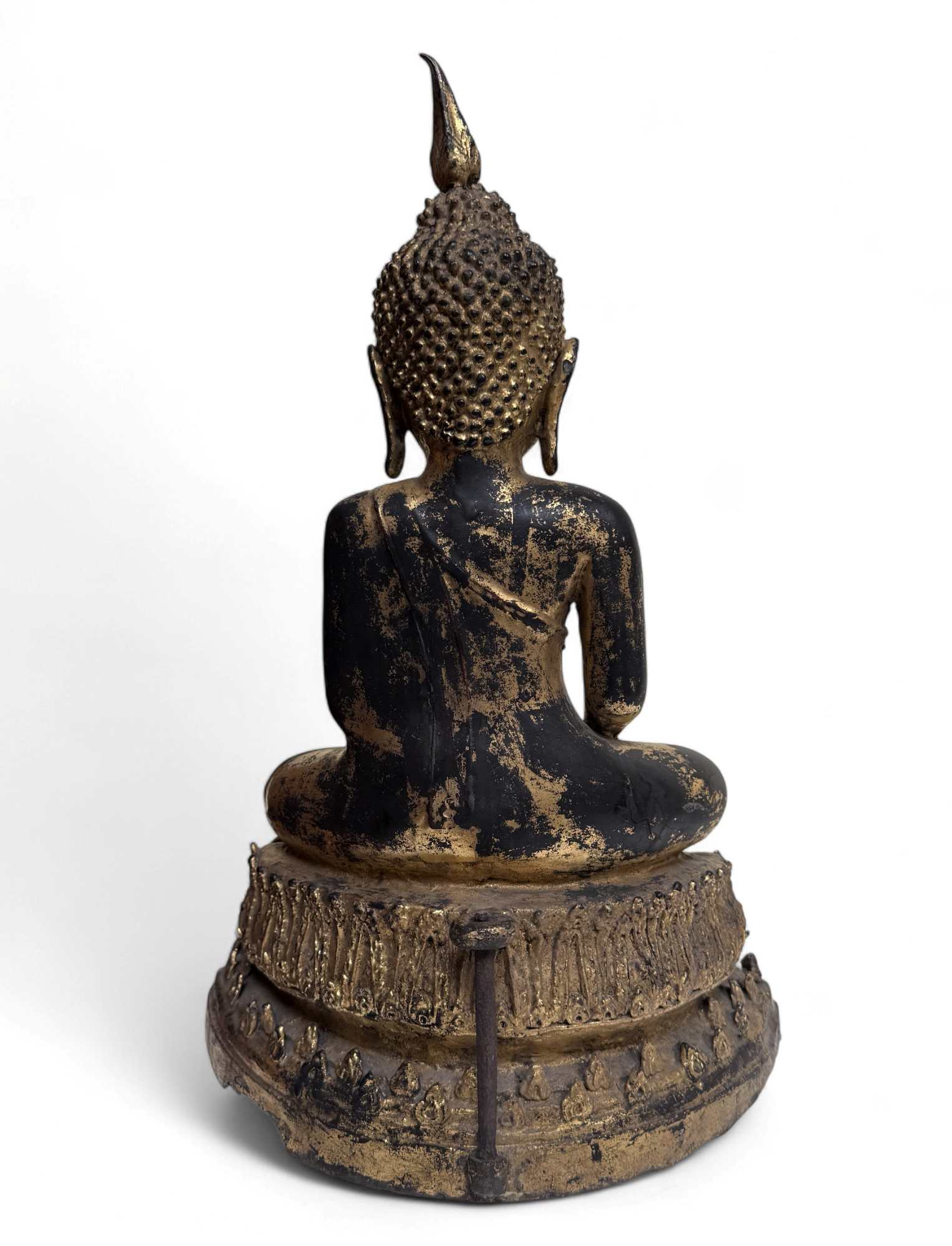 Buddha Figur Bronze Thailand Sukhothai - 43cm