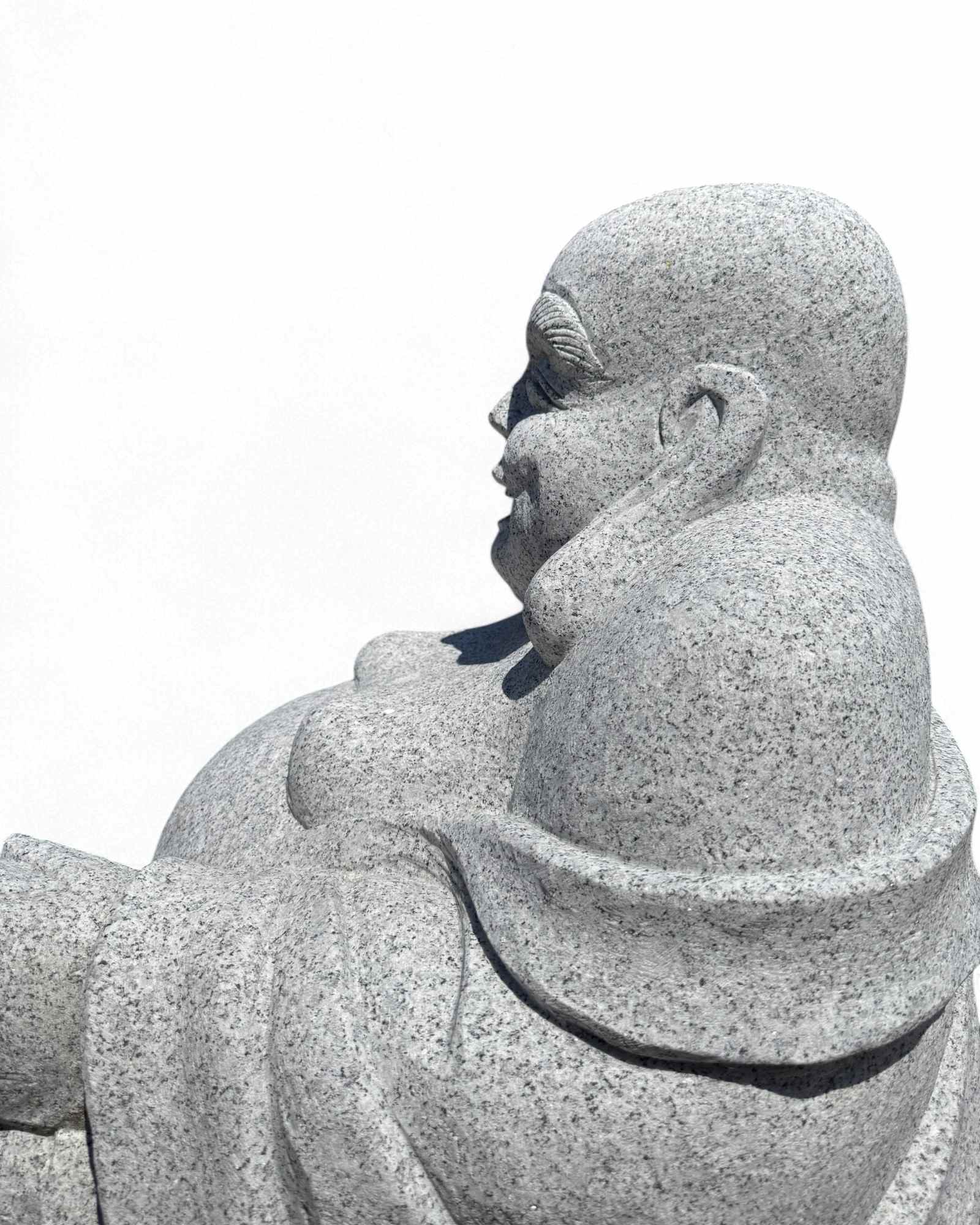 Happy Buddha Granit Stein Statue Garten Skulptur Happy Buddha Granit Stein Statue Garten Skulptur