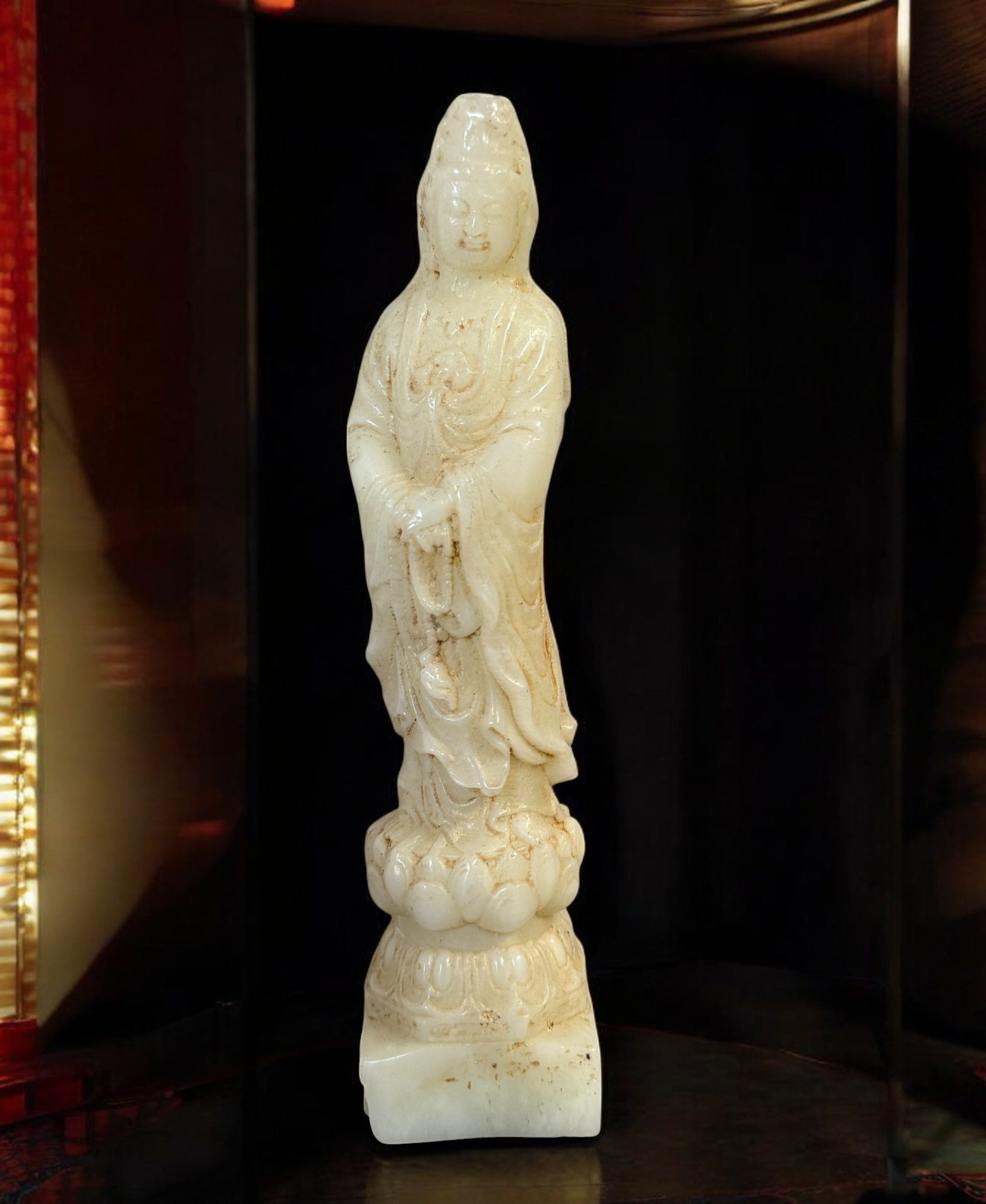 Jade Buddha Figur China Skulptur Liebhaberstück Jade Buddha Figur China Skulptur Liebhaberstück