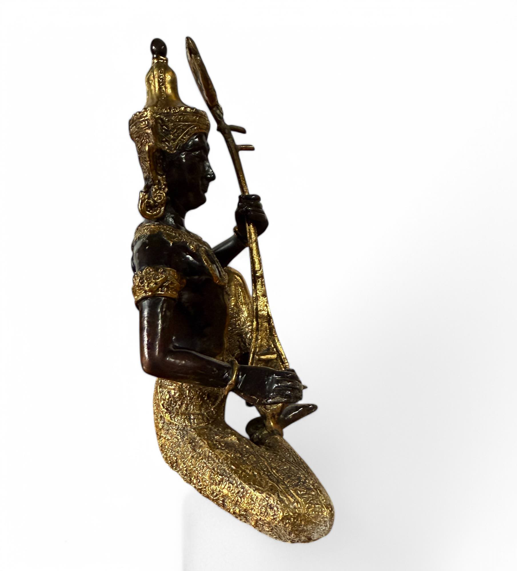 Tempelwächter Thailand Teppanom Bronze Figur