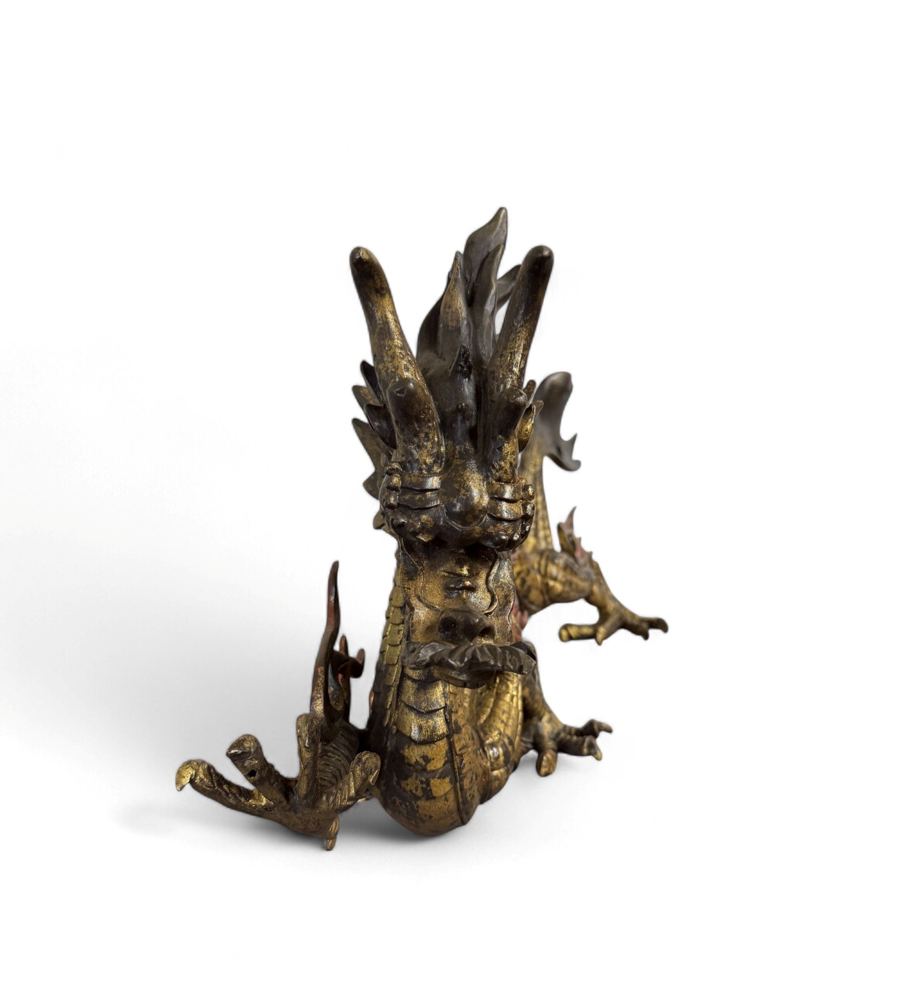 Chinesischer Kaiserdrache aus Bronze – 49 cm | 4,5 kg
