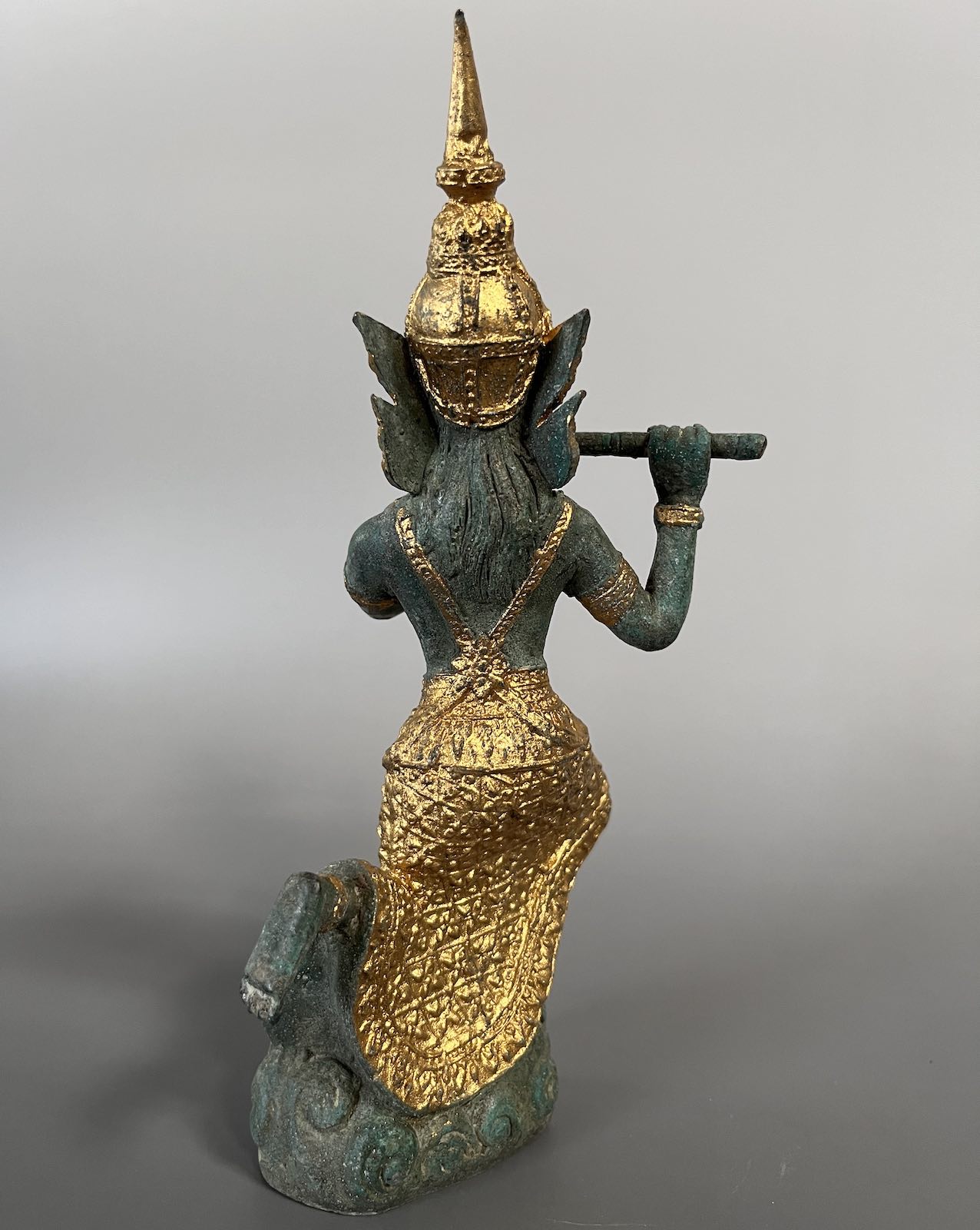 Tempelwächter Thailand Teppanom Bronze Figur
