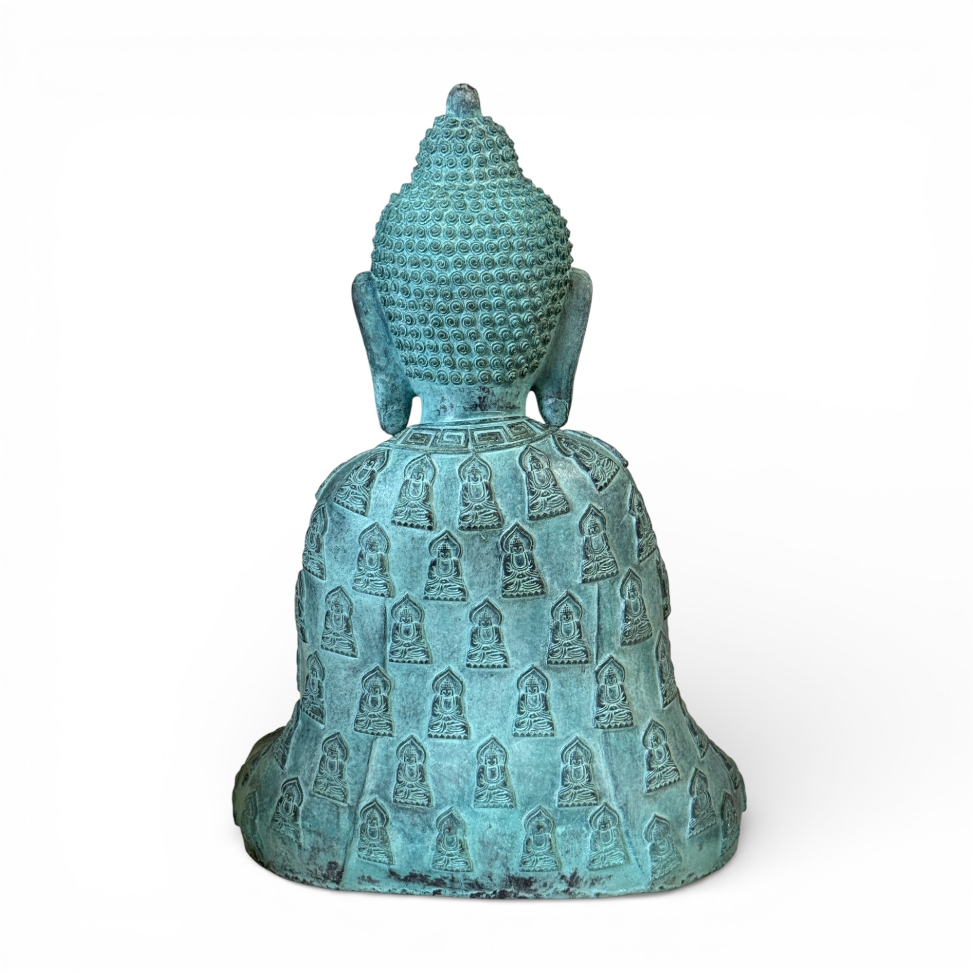 Bronze Buddha Skulptur in betender Handhaltung