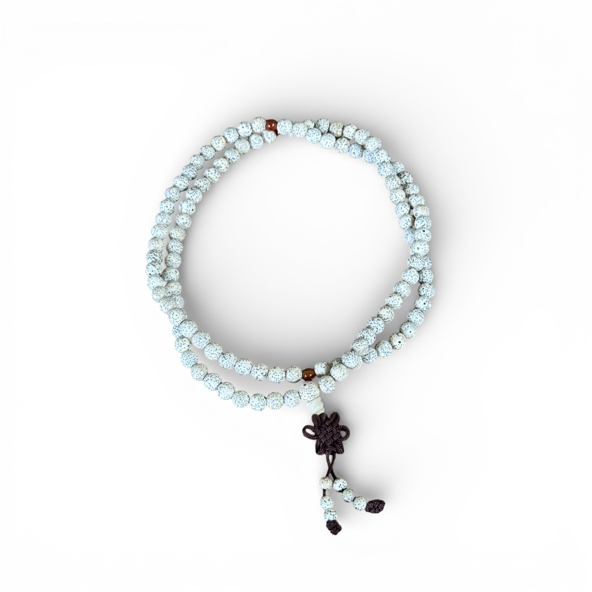Gebetskette Mala aus Lotussamen, 8 mm